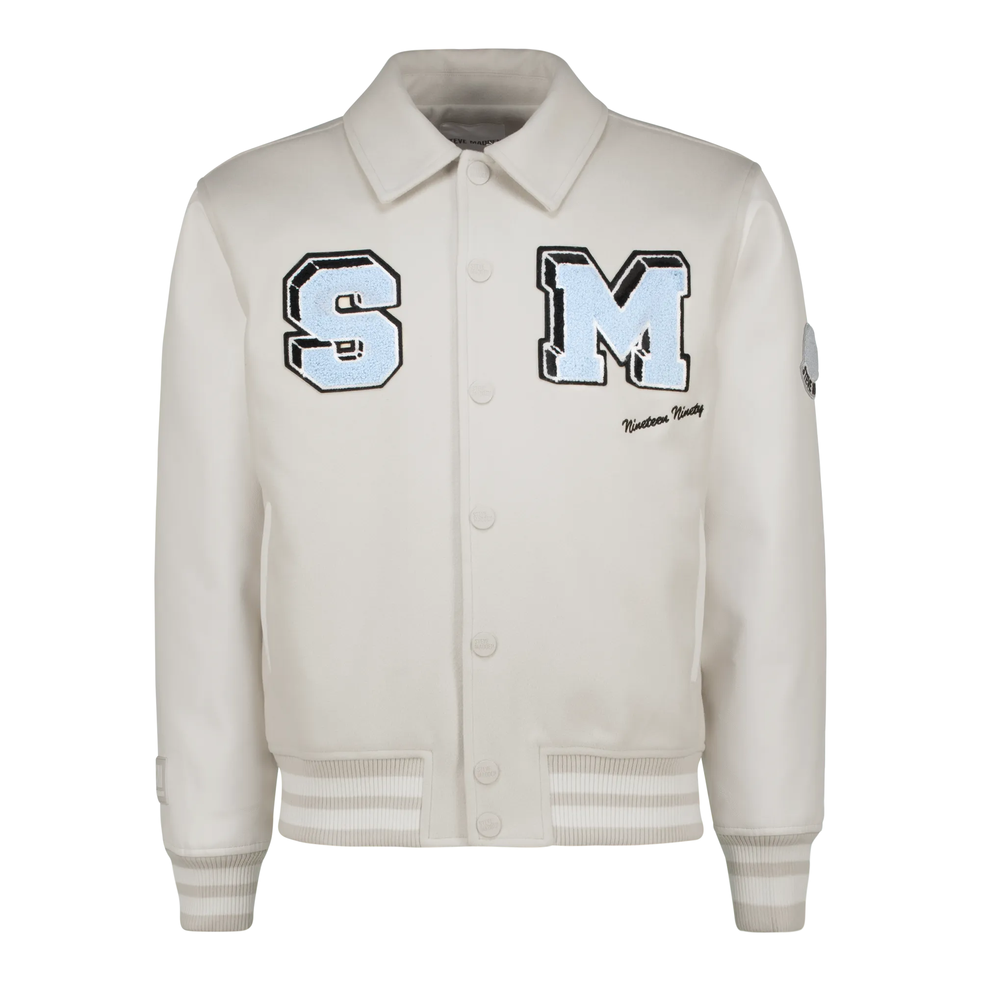 JETT CREAM BASEBALL JACKET