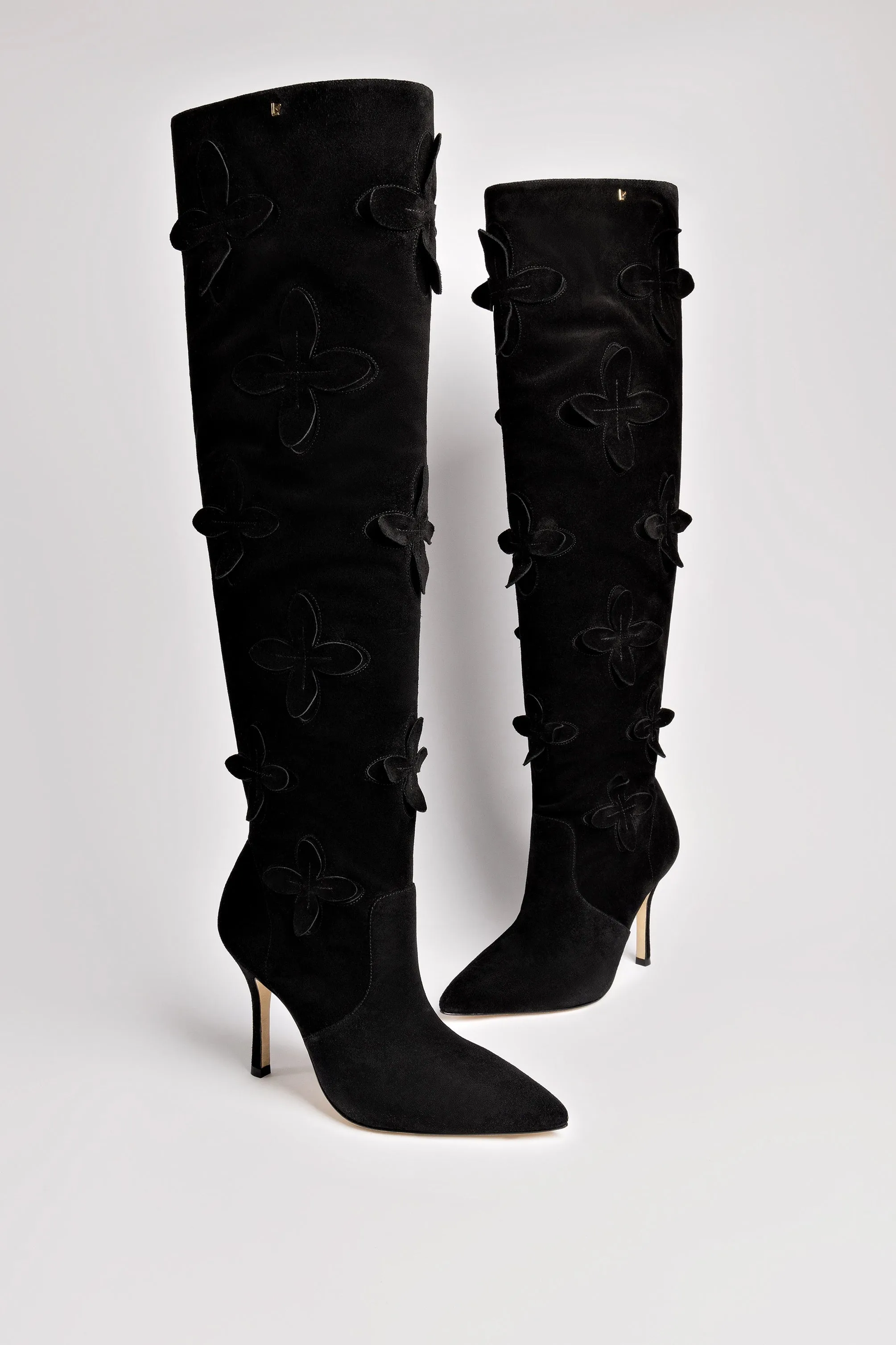 Julia Boot In Black Suede