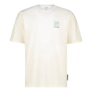 KAIDEN CREAM OUTLINE BOXY T-SHIRT