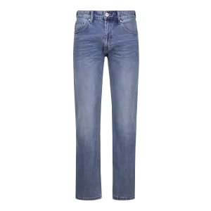 KAIRO SLIM STRAIGHT MID WASH JEANS
