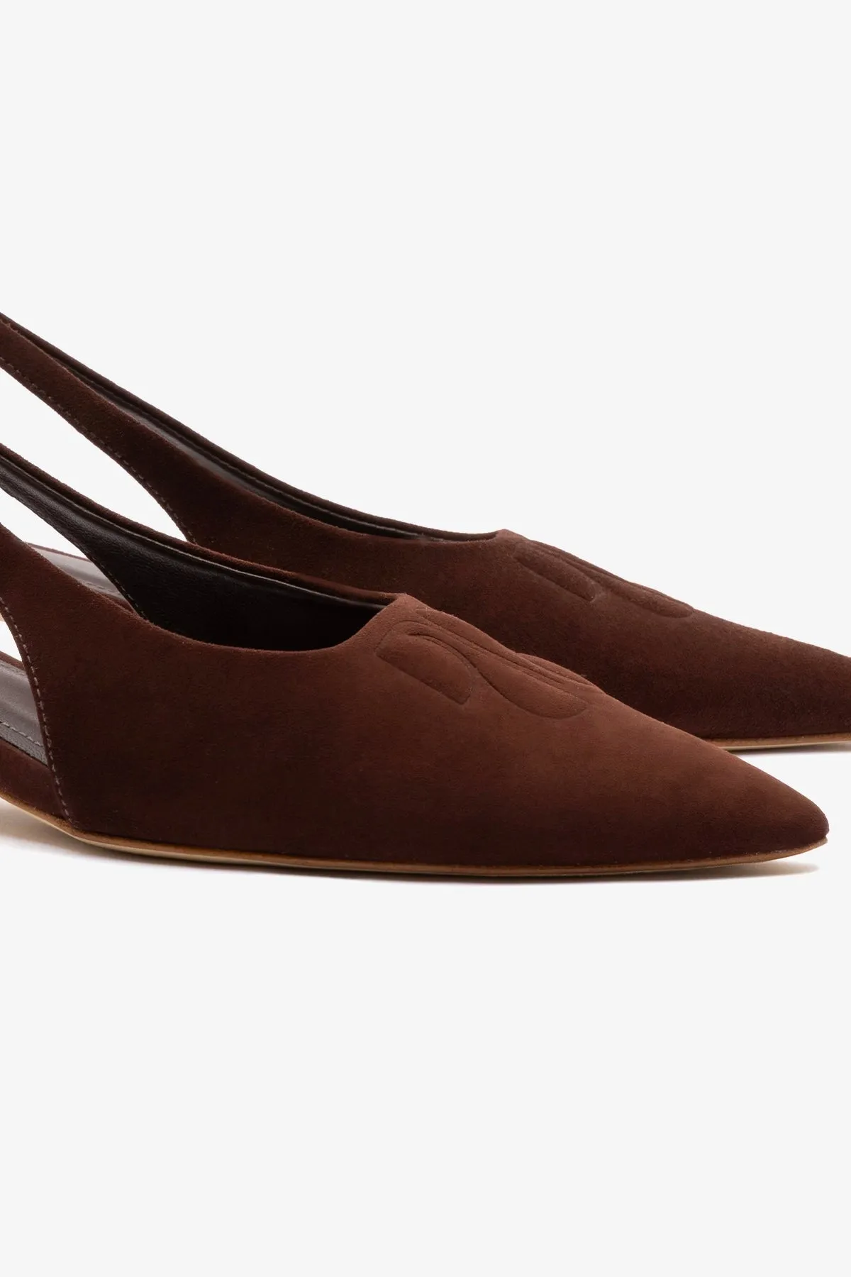 Kaitlan LL Low Pump In Brown Suede