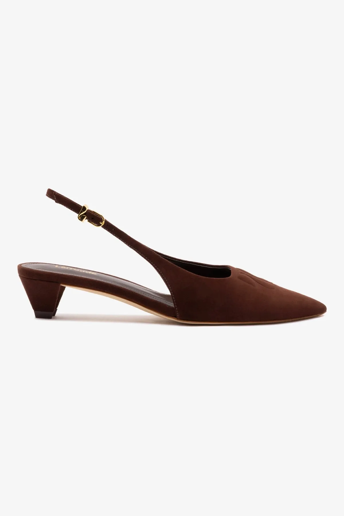Kaitlan LL Low Pump In Brown Suede