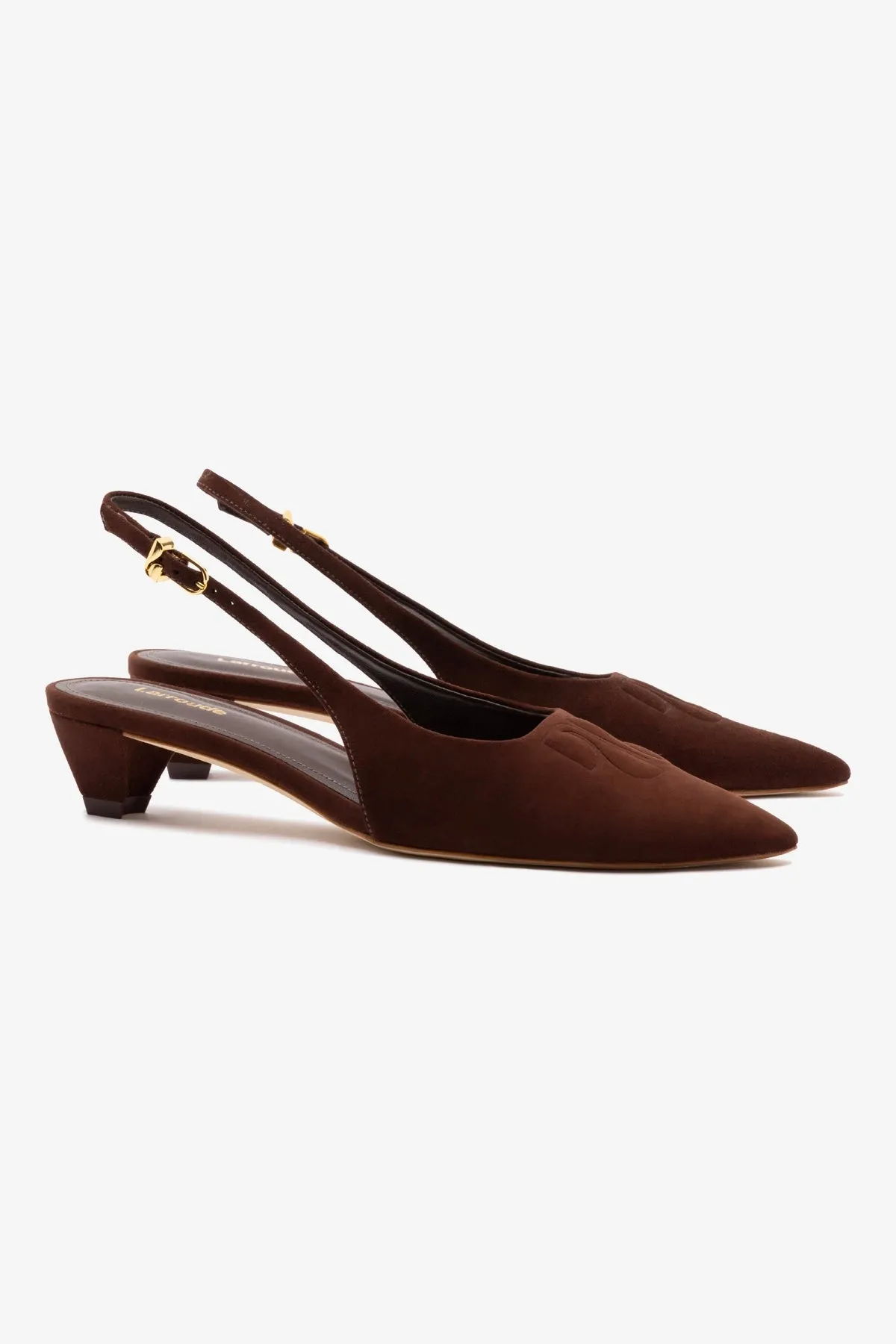 Kaitlan LL Low Pump In Brown Suede