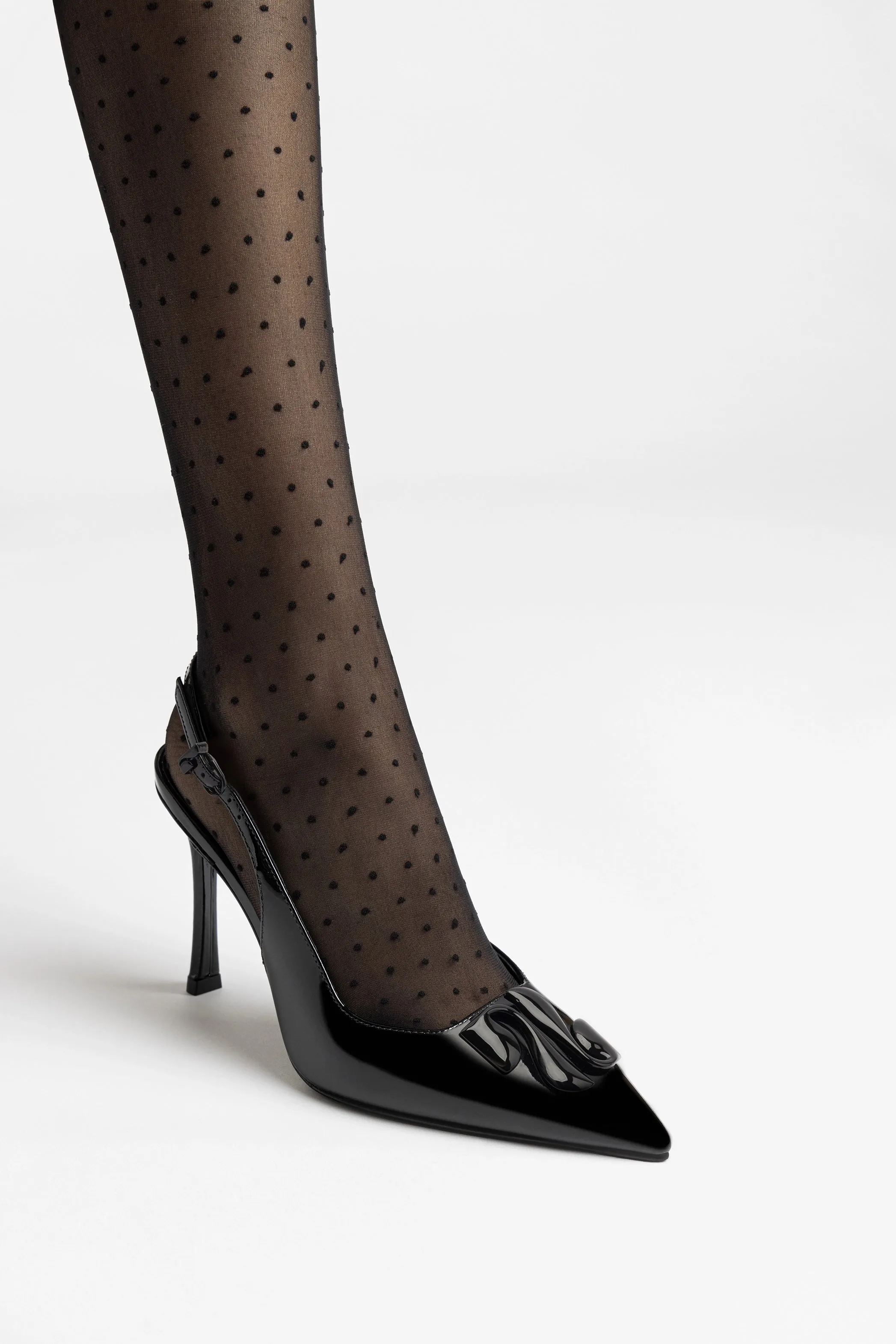 Kaitlan LL Pump In Black Patent Leather