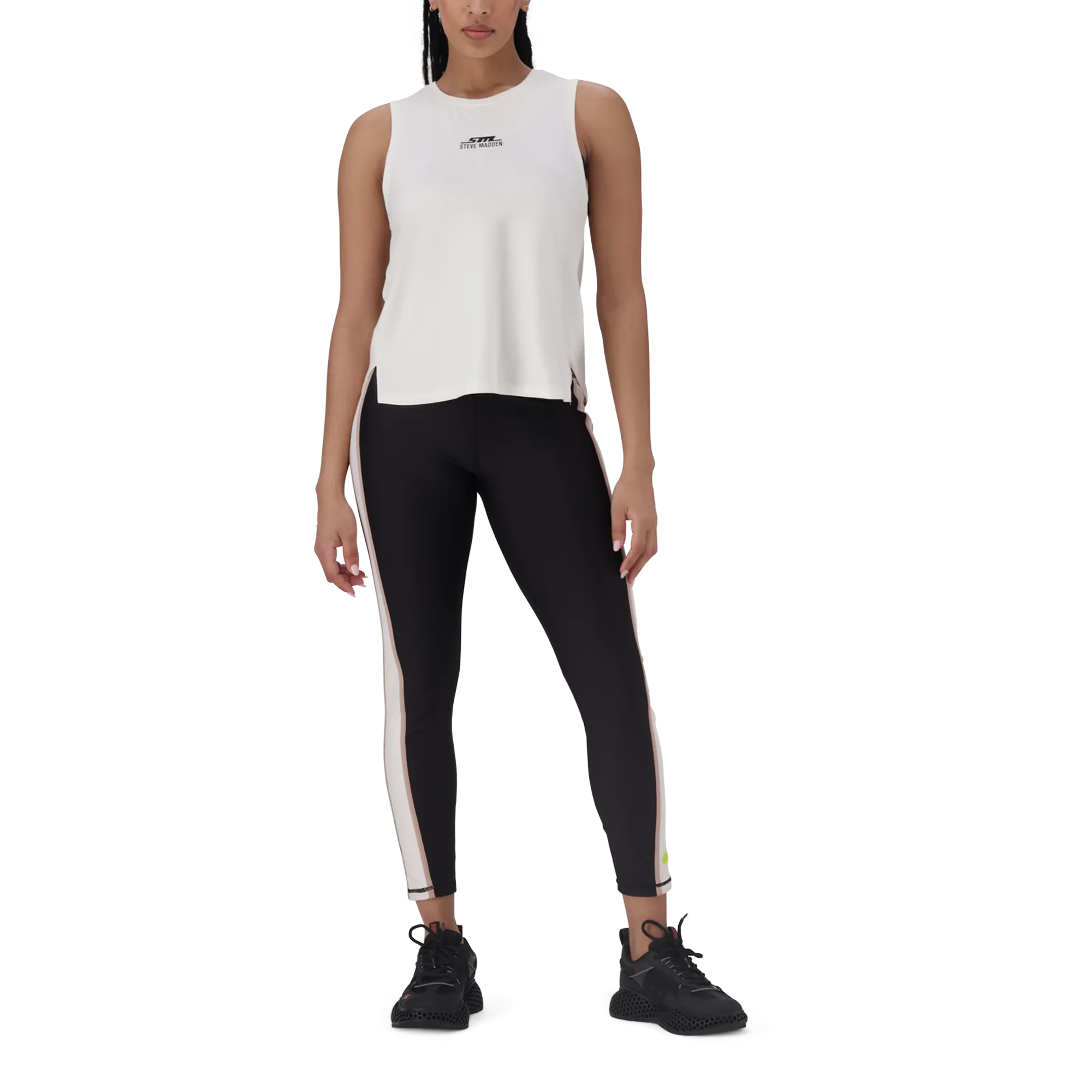 KALIYAH LIGHT NUDE ACTIVE TANK