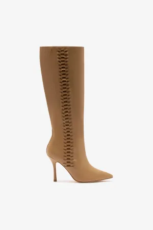 Kate Boot In Peanut Leather