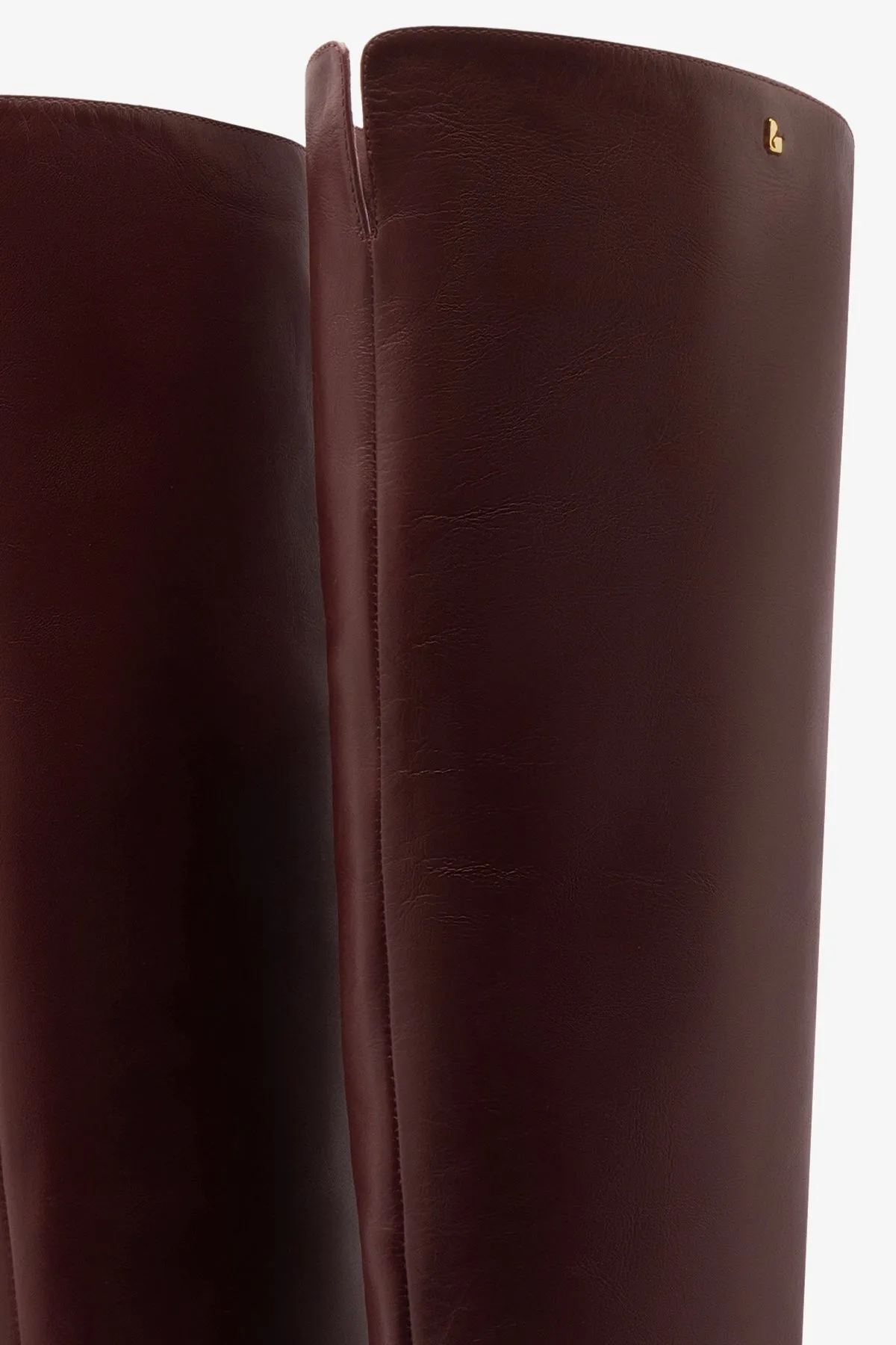 Kate Hi Boot In Burgundy Leather