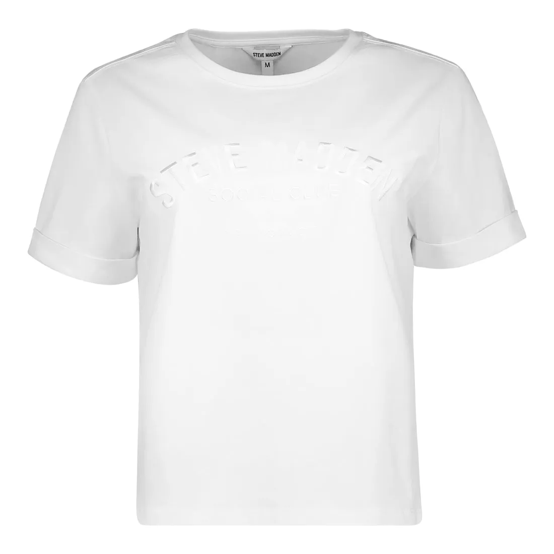 KITTY BOXY LOGO TEE WHITE