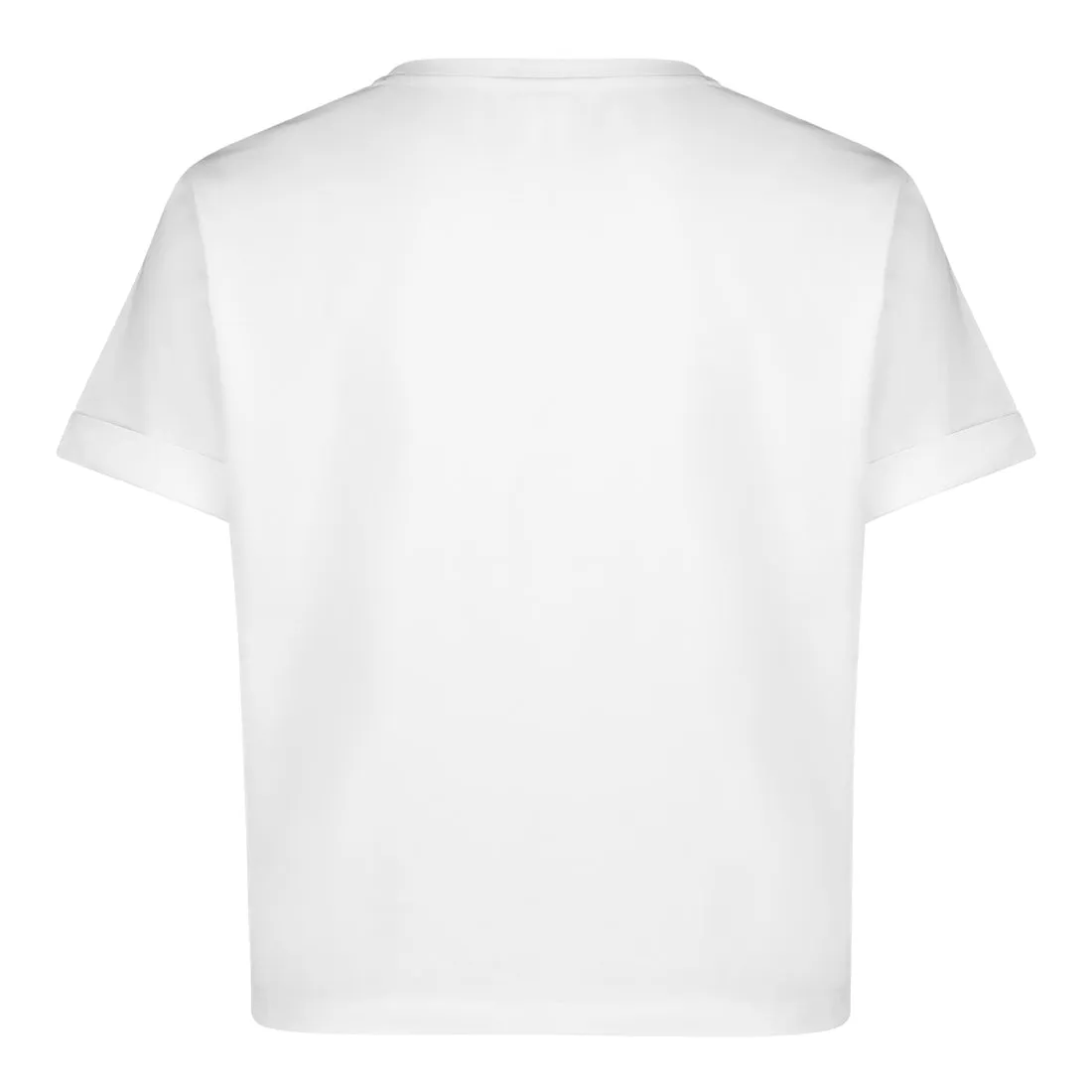 KITTY BOXY LOGO TEE WHITE