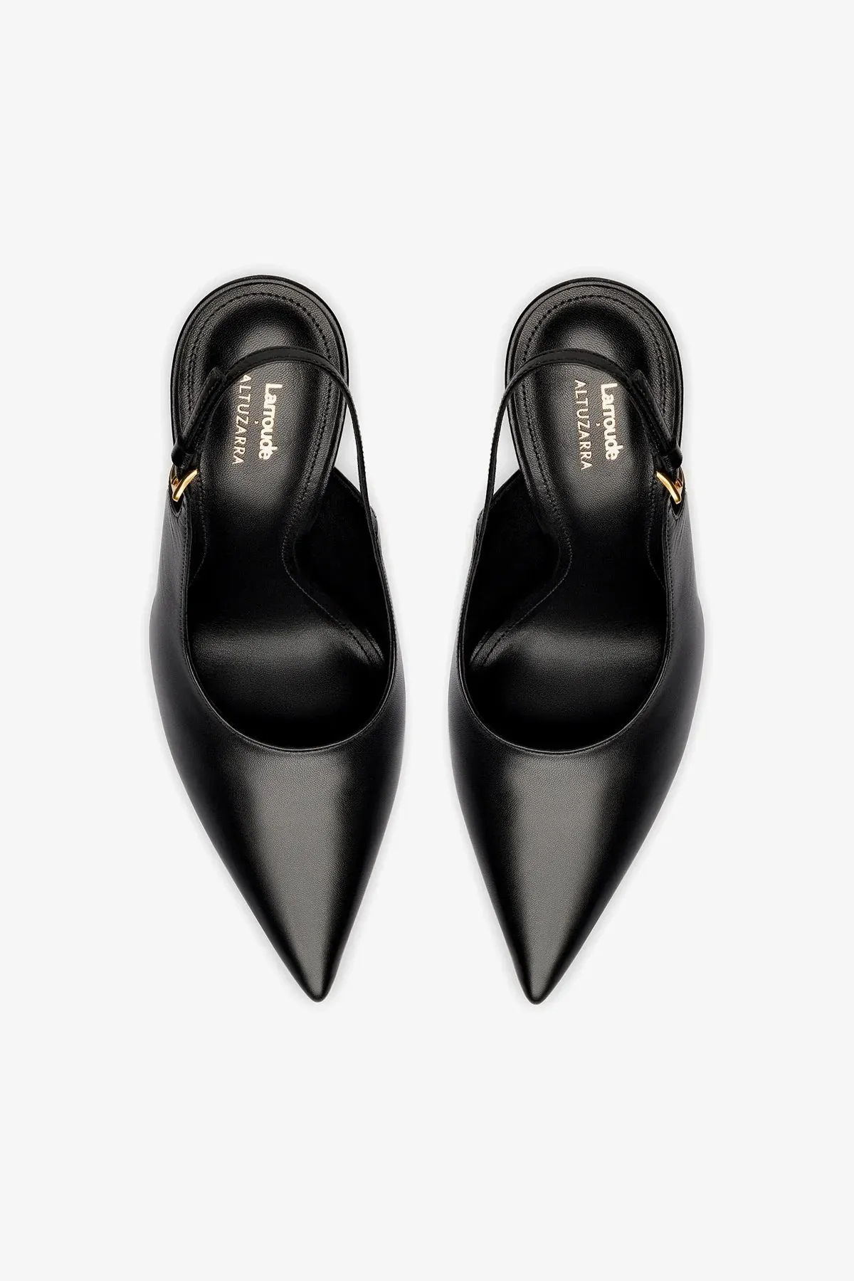 Larroud?? x Altuzarra Pump In Black Leather