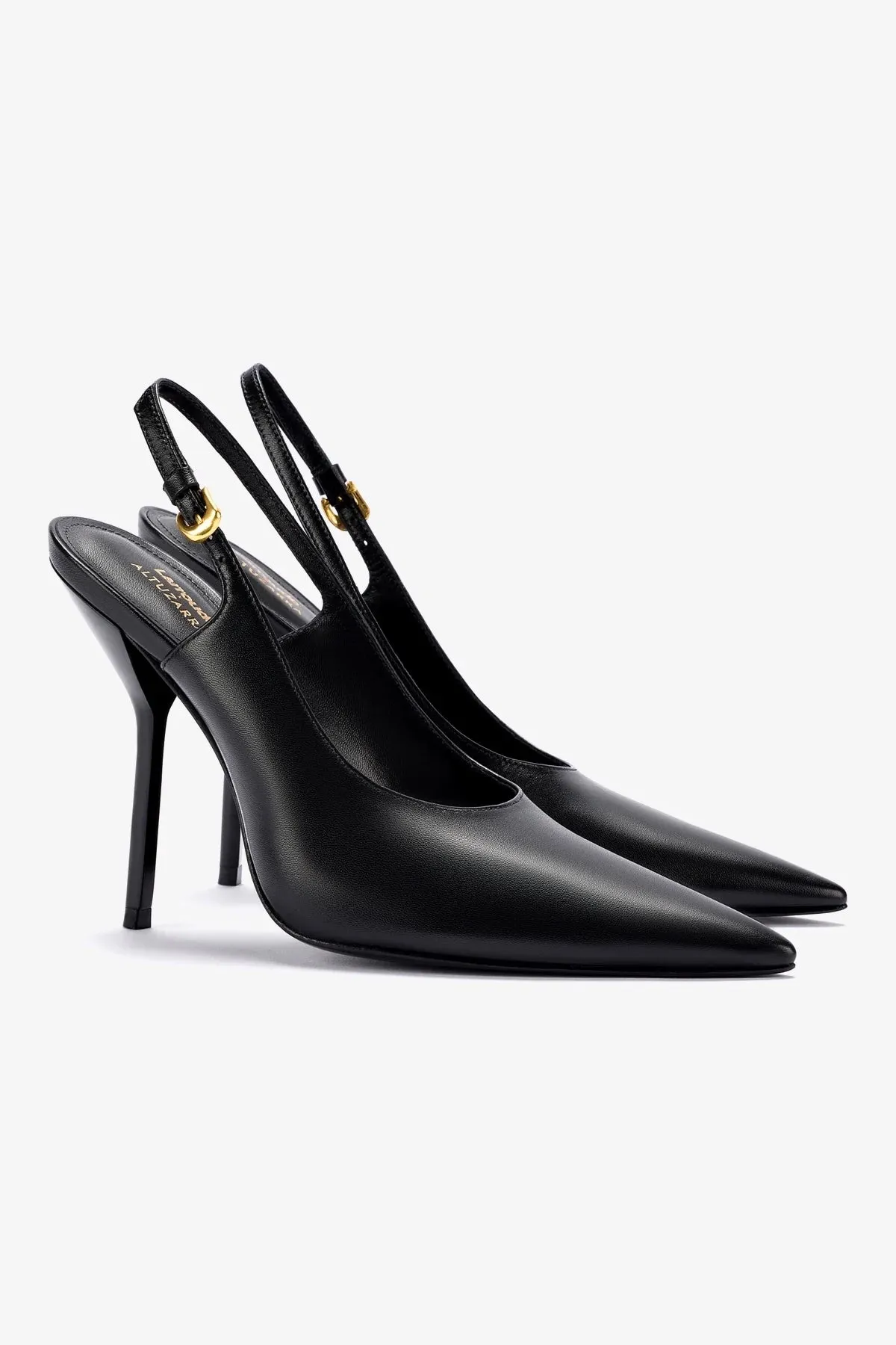 Larroud?? x Altuzarra Pump In Black Leather