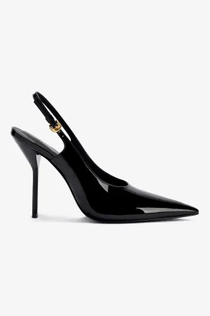 Larroud?? x Altuzarra Pump In Black Patent Leather