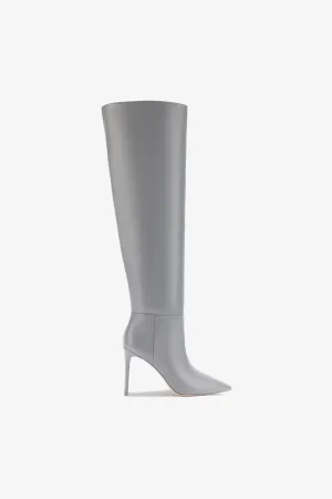 Larroud?? x Jennifer Fisher Boot In Cement Grey Leather
