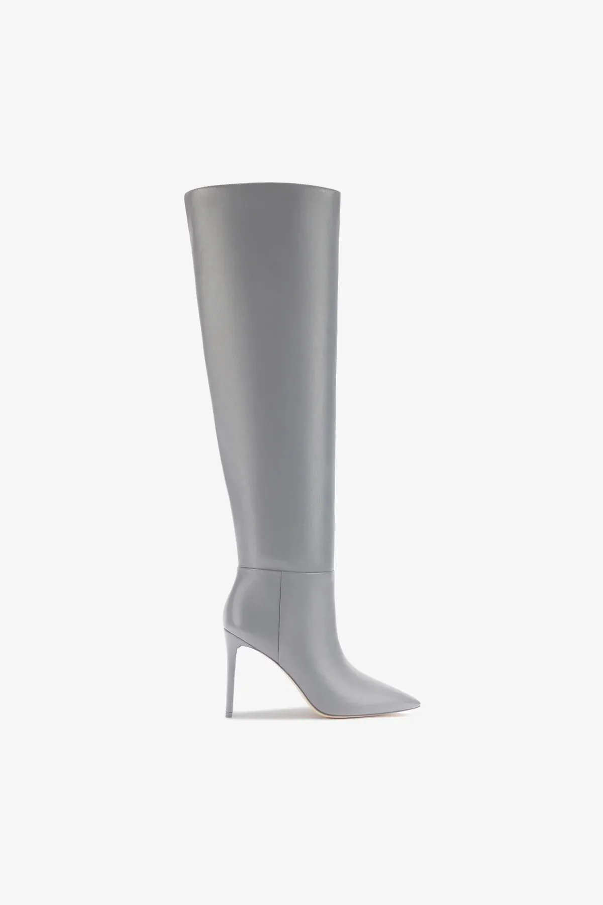 Larroud?? x Jennifer Fisher Boot In Cement Grey Leather