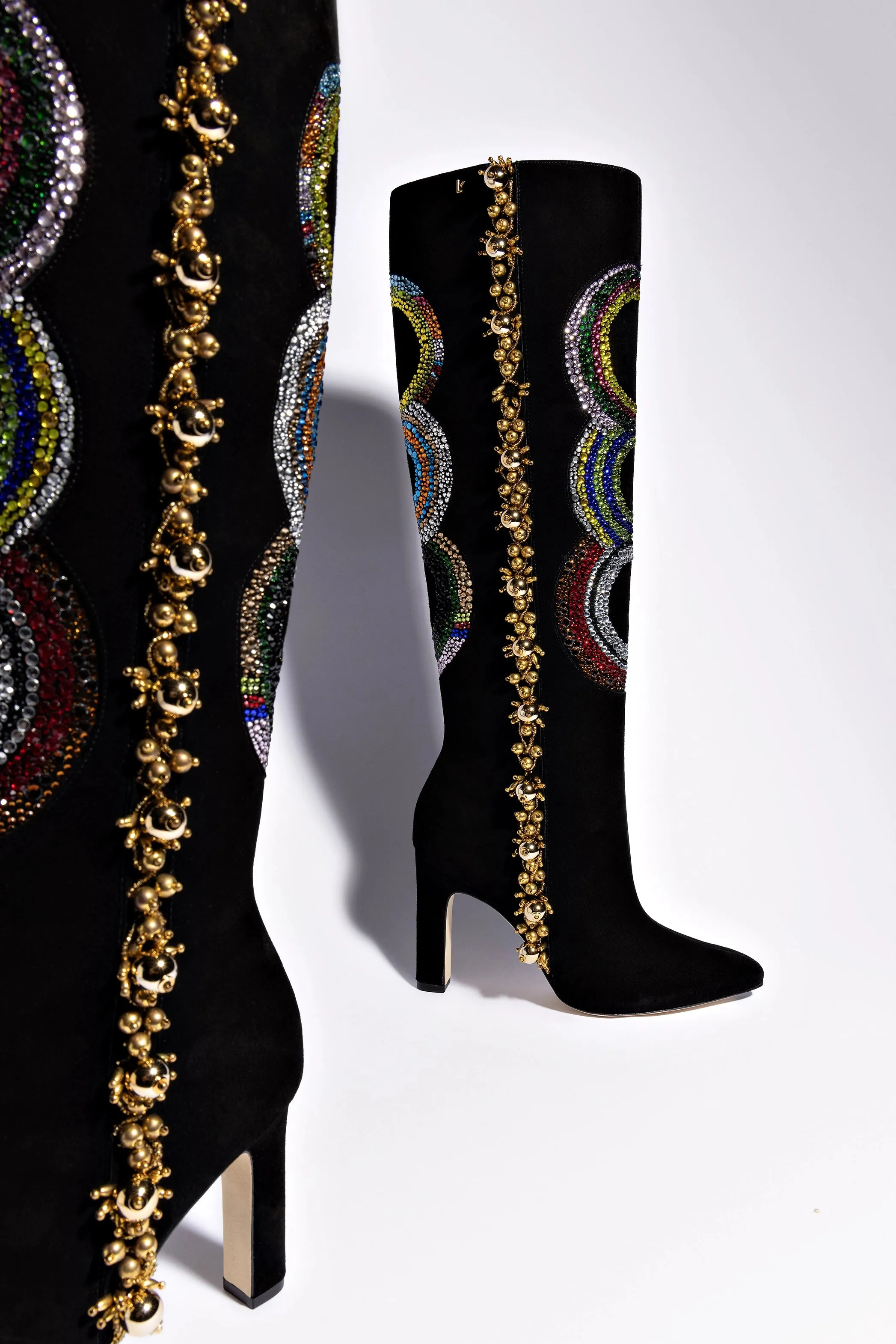 Larroud?? x Libertine Boot In Sonia Crystal