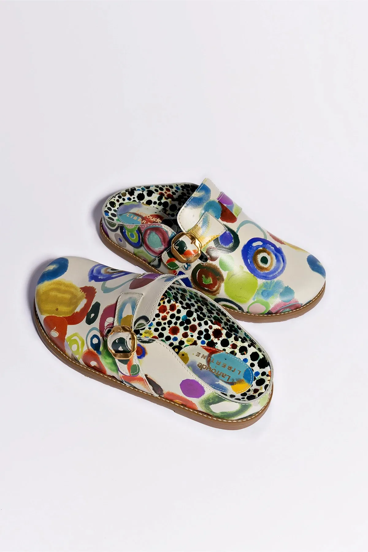 Larroud?? x Libertine Milan Clog In JH Gouache