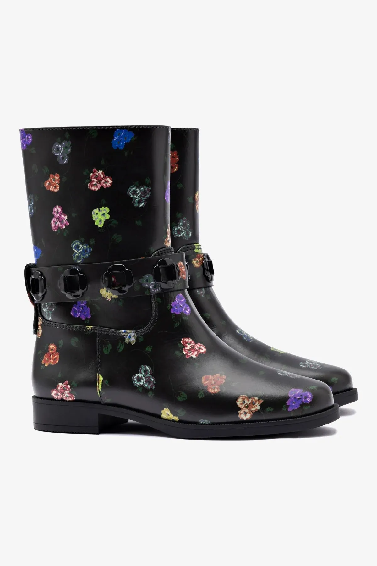 Larroud?? x Libertine Milan Flat Bootie In Antique Primrose