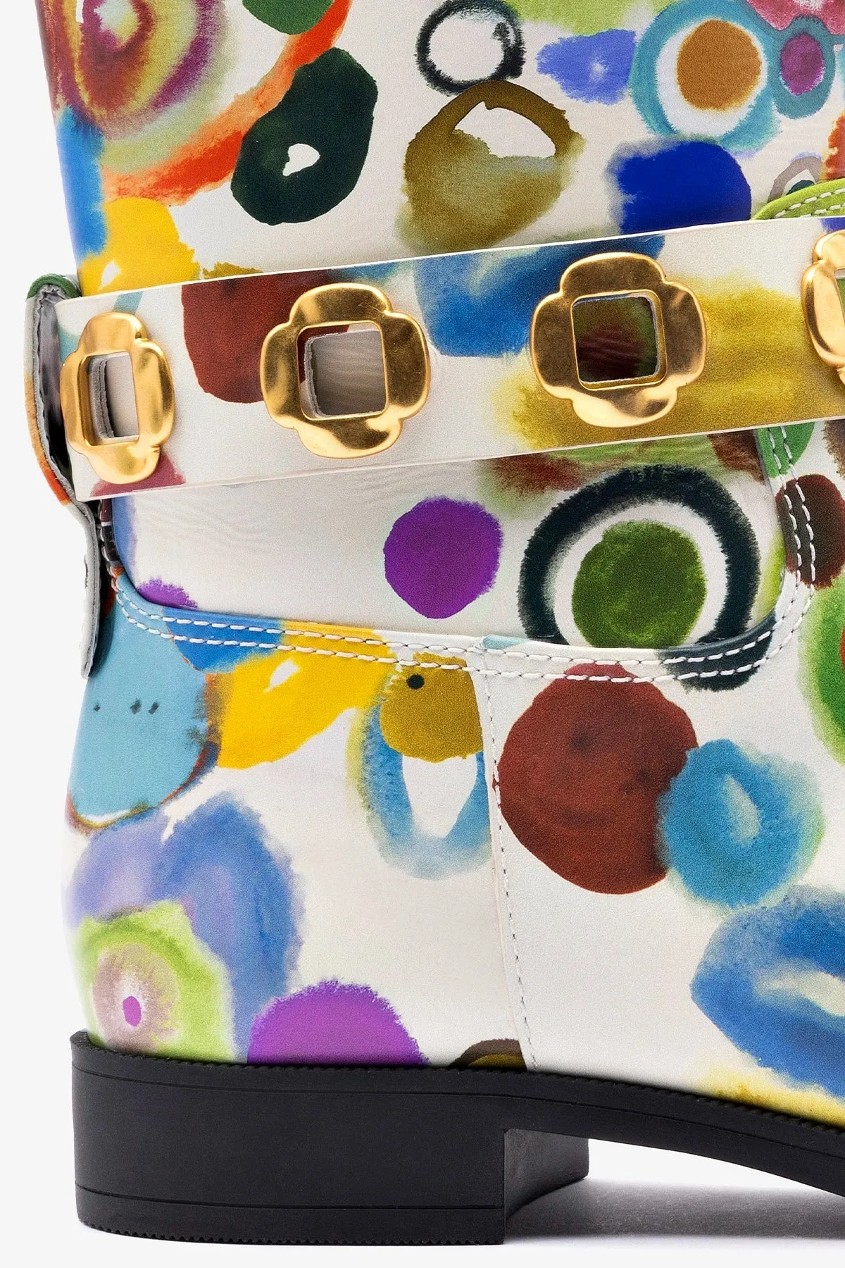 Larroud?? x Libertine Milan Flat Bootie In JH Gouache