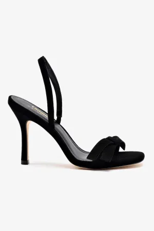 Larroud?? x Markarian Sandal In Black Suede