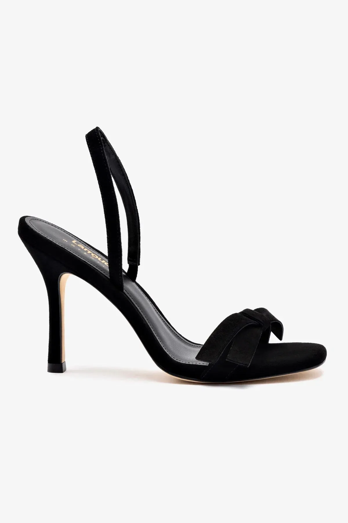 Larroud?? x Markarian Sandal In Black Suede