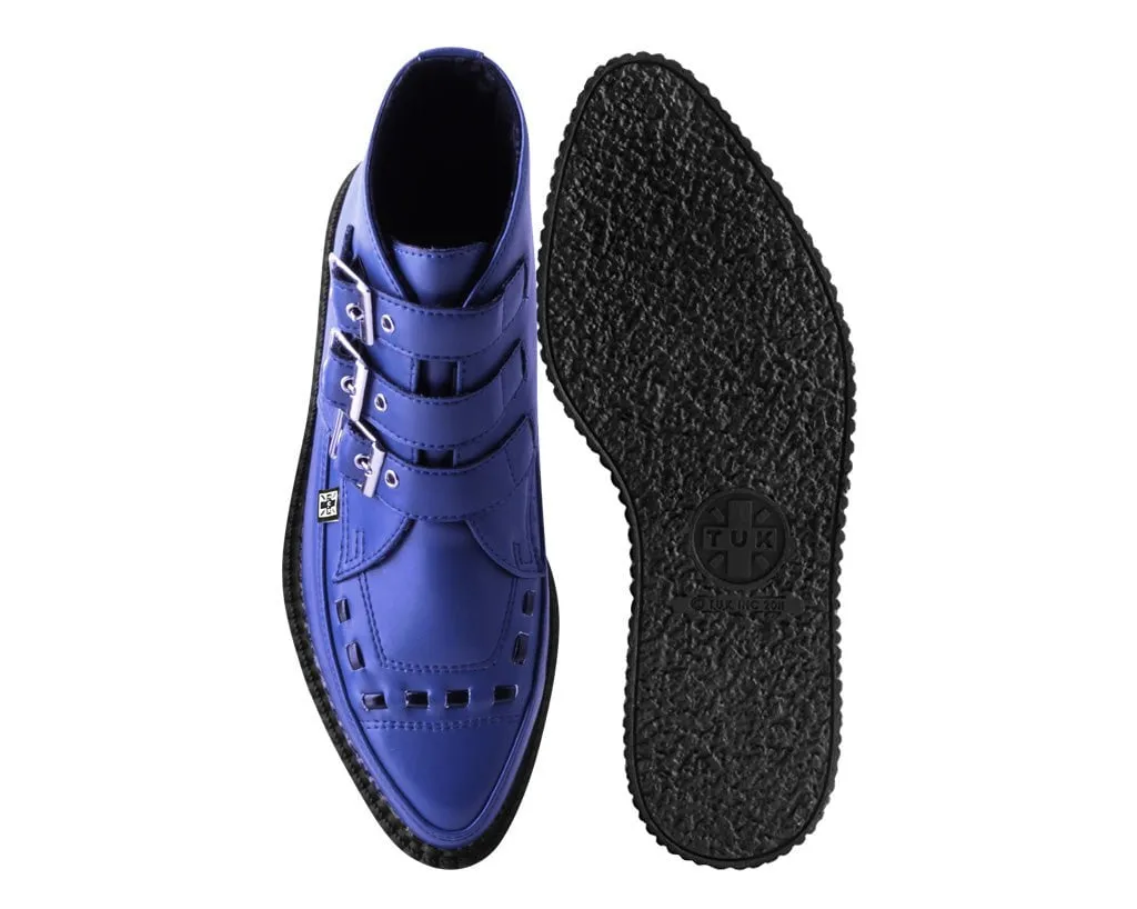 Lazuli Blue TUKskin? 3-Buckle Pointed Creeper Boot