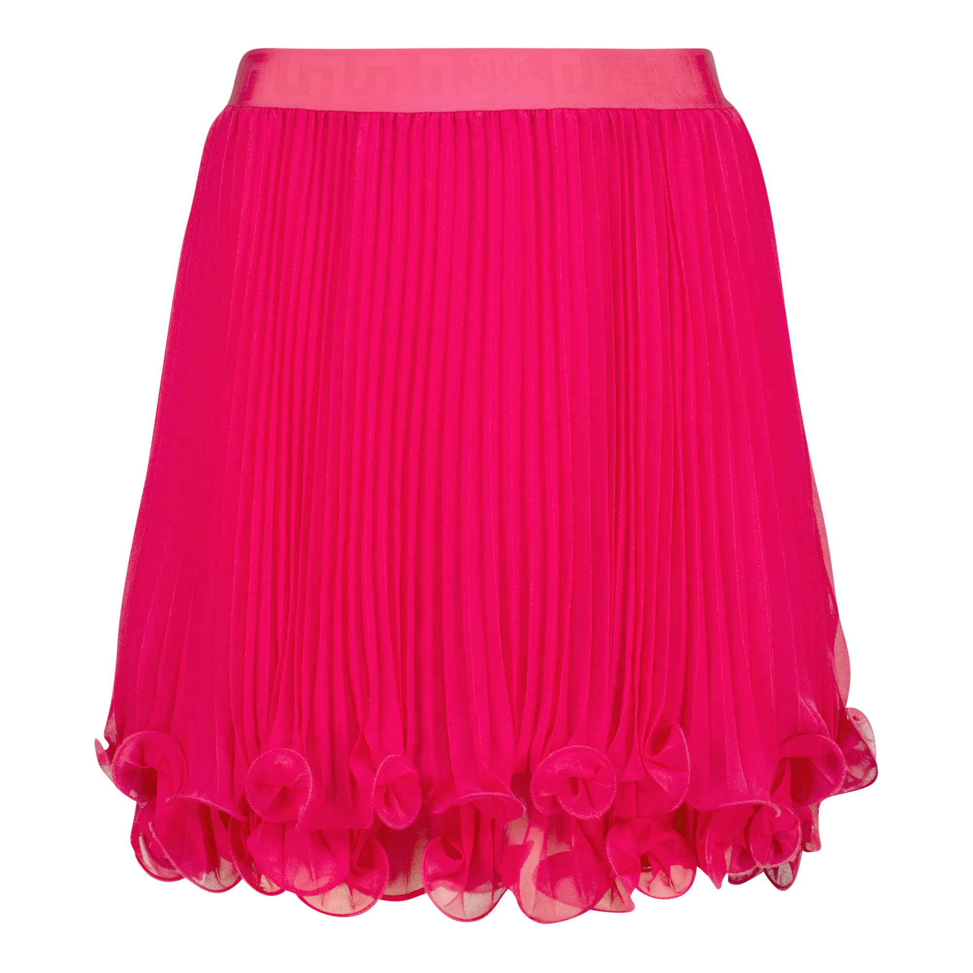 LYRA HOT PINK PLEATED MINI SKIRT