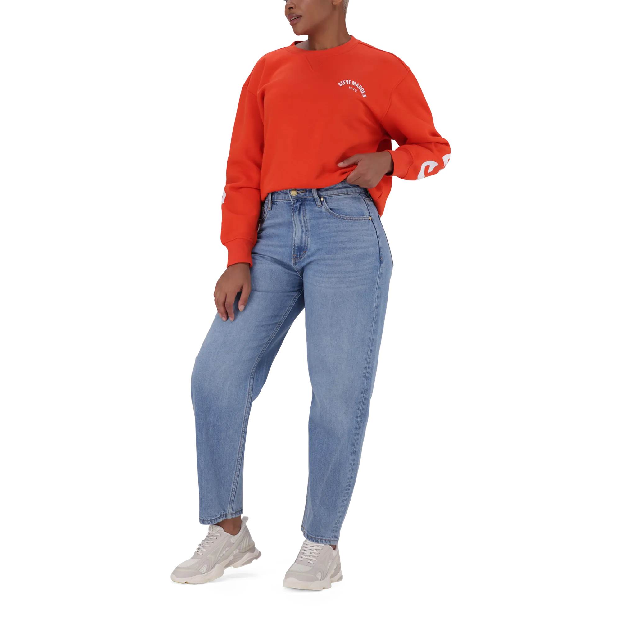 MILLIE BARREL MID BLUE JEANS