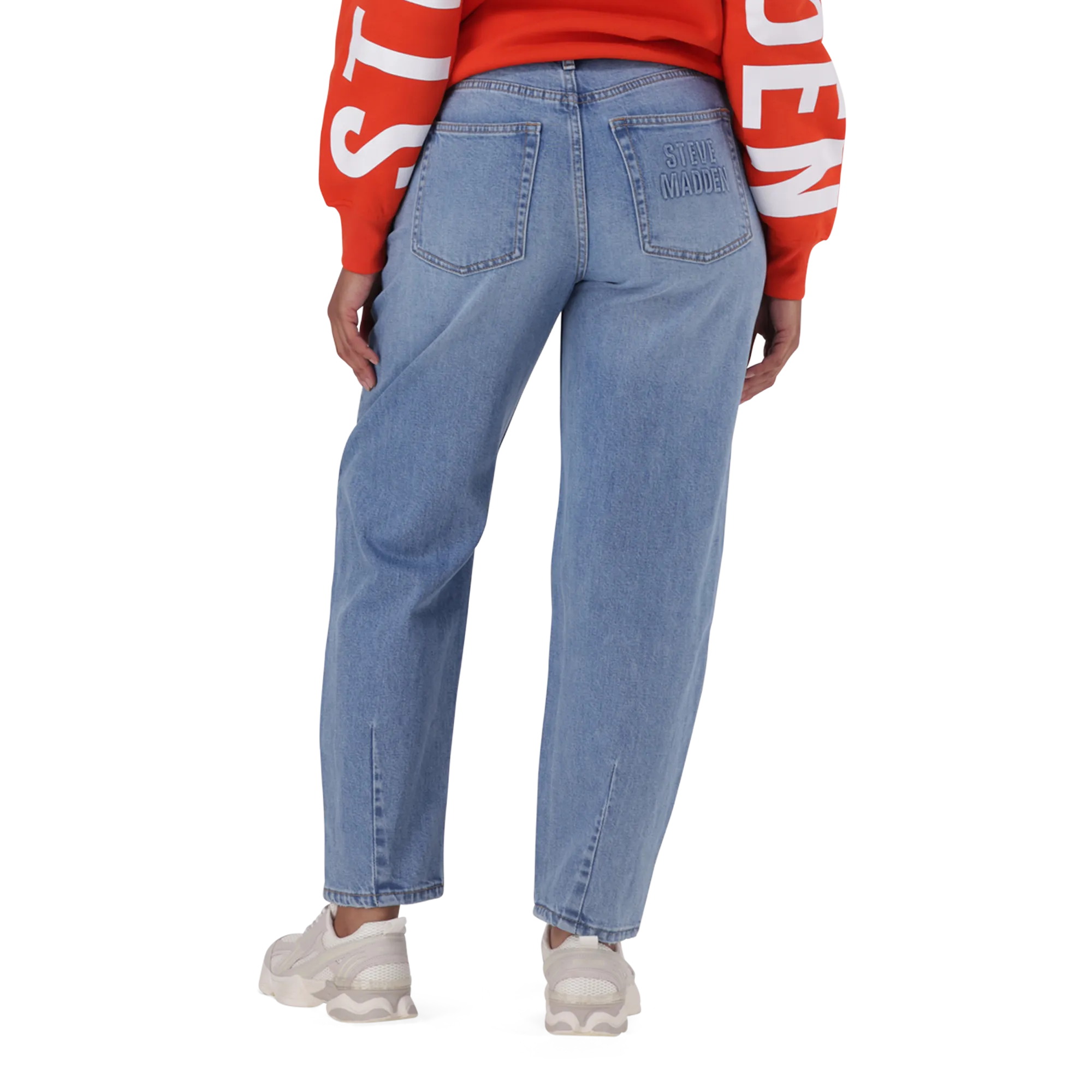 MILLIE BARREL MID BLUE JEANS