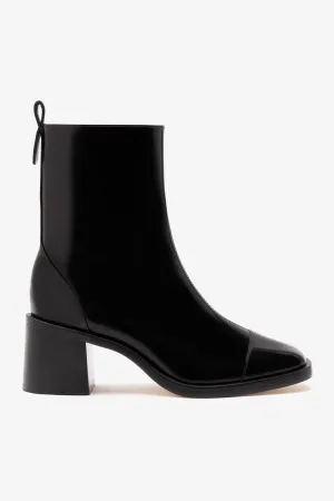 Mini Ricky Boot In Black Box Leather