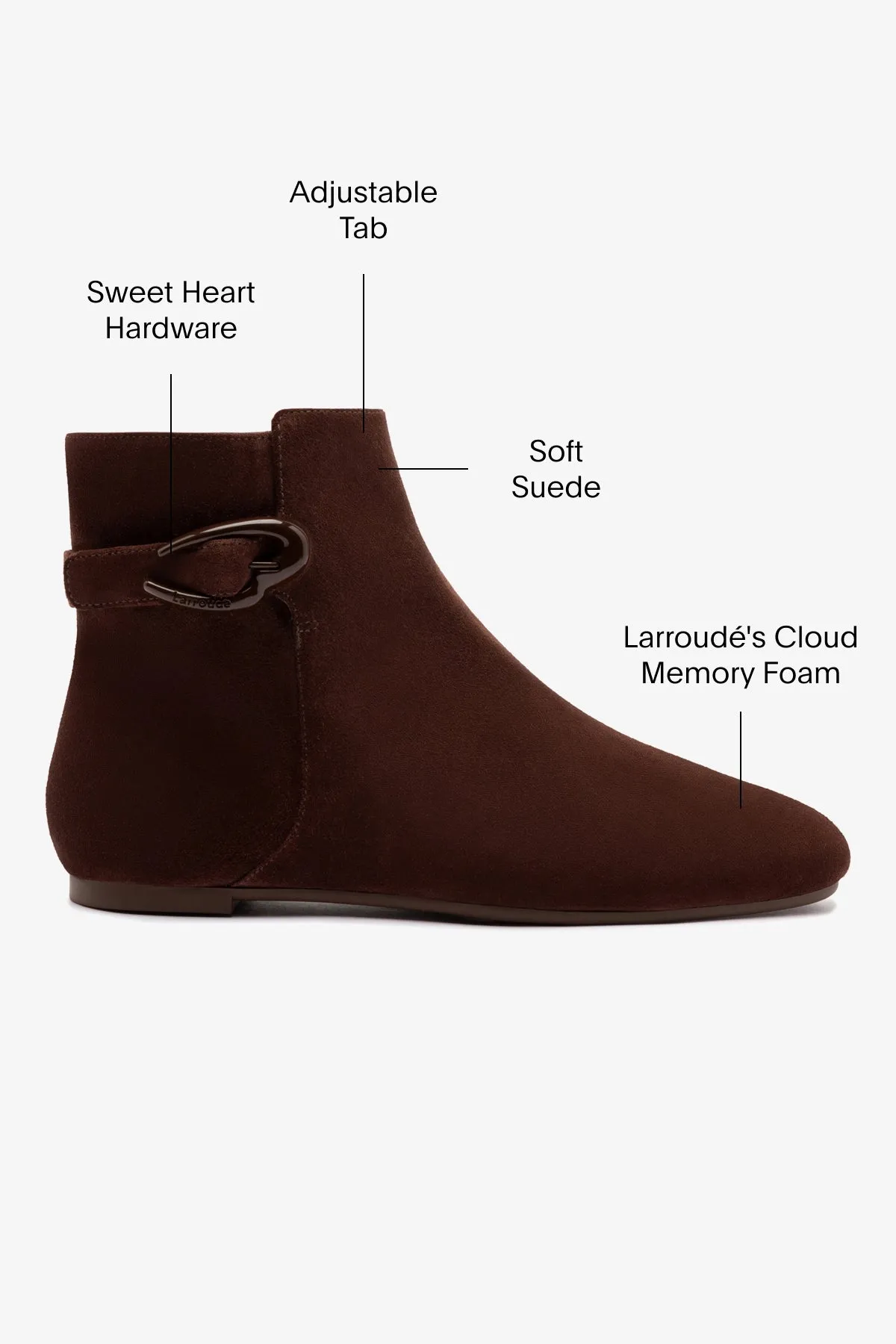 Mini Verona Boot In Brown Suede