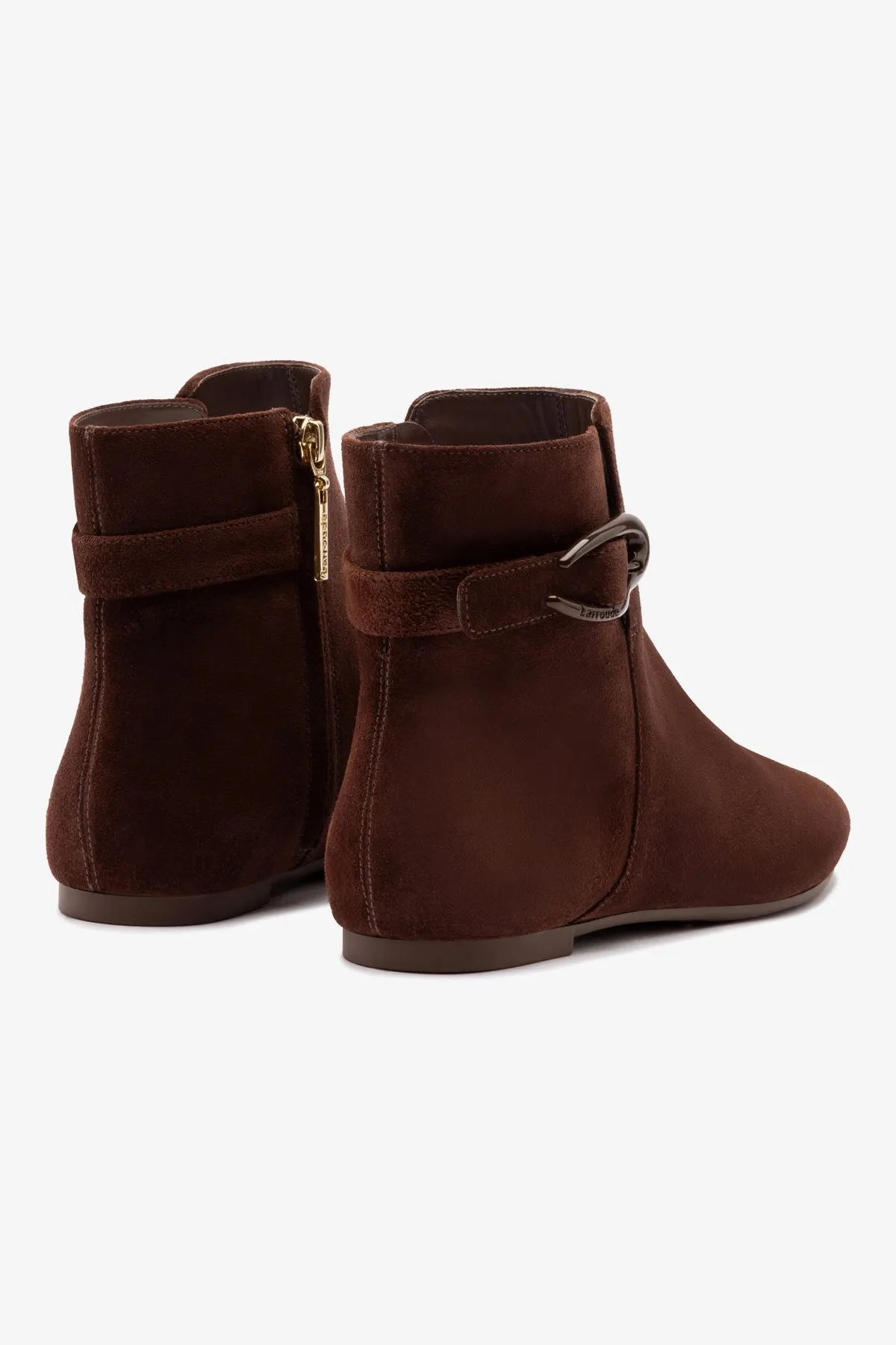Mini Verona Boot In Brown Suede