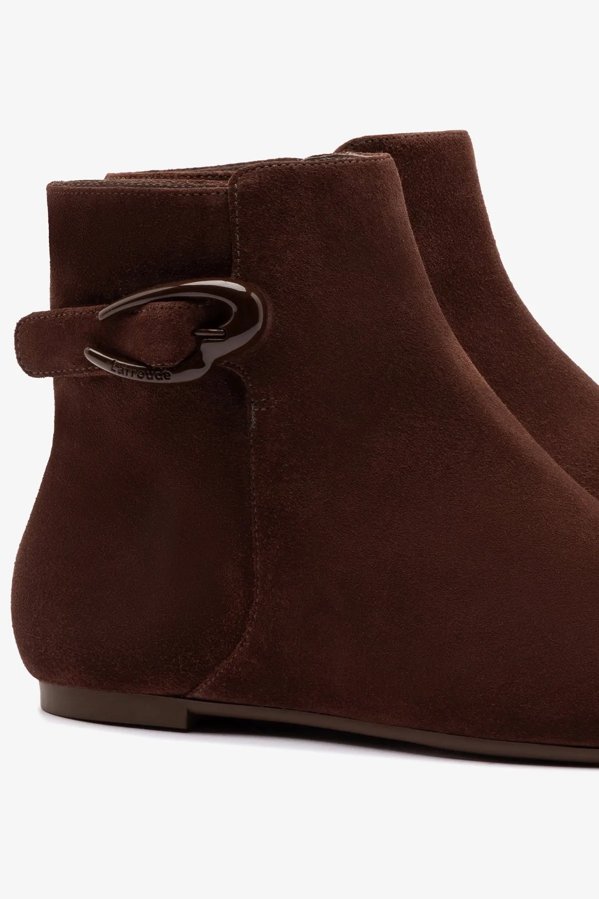 Mini Verona Boot In Brown Suede
