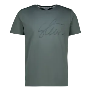 OMARI SAGE CREW NECK T-SHIRT