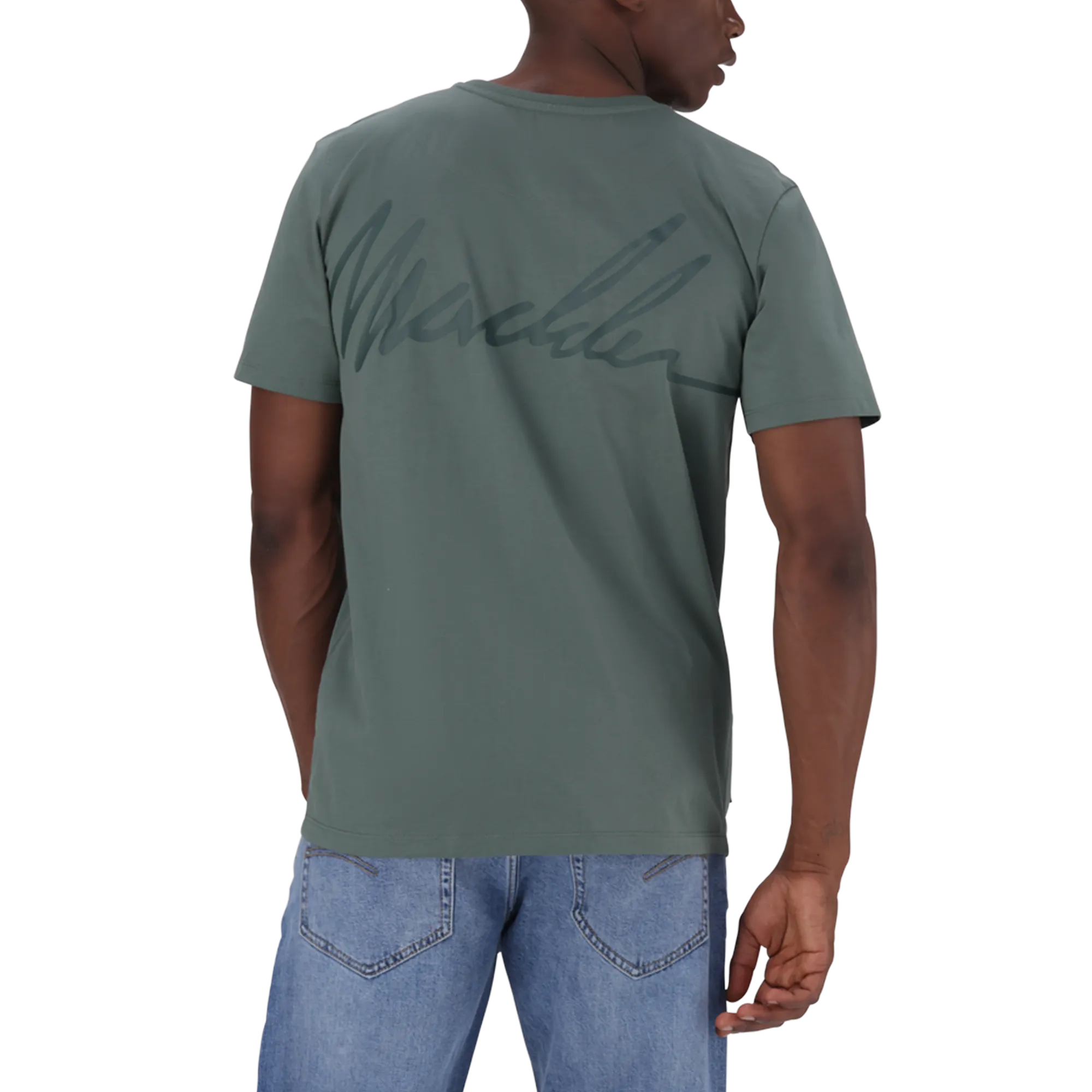 OMARI SAGE CREW NECK T-SHIRT