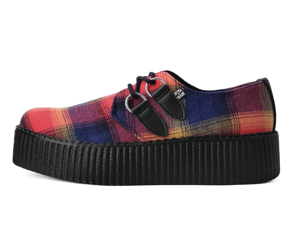 Orange Plaid D-Ring Viva Creeper