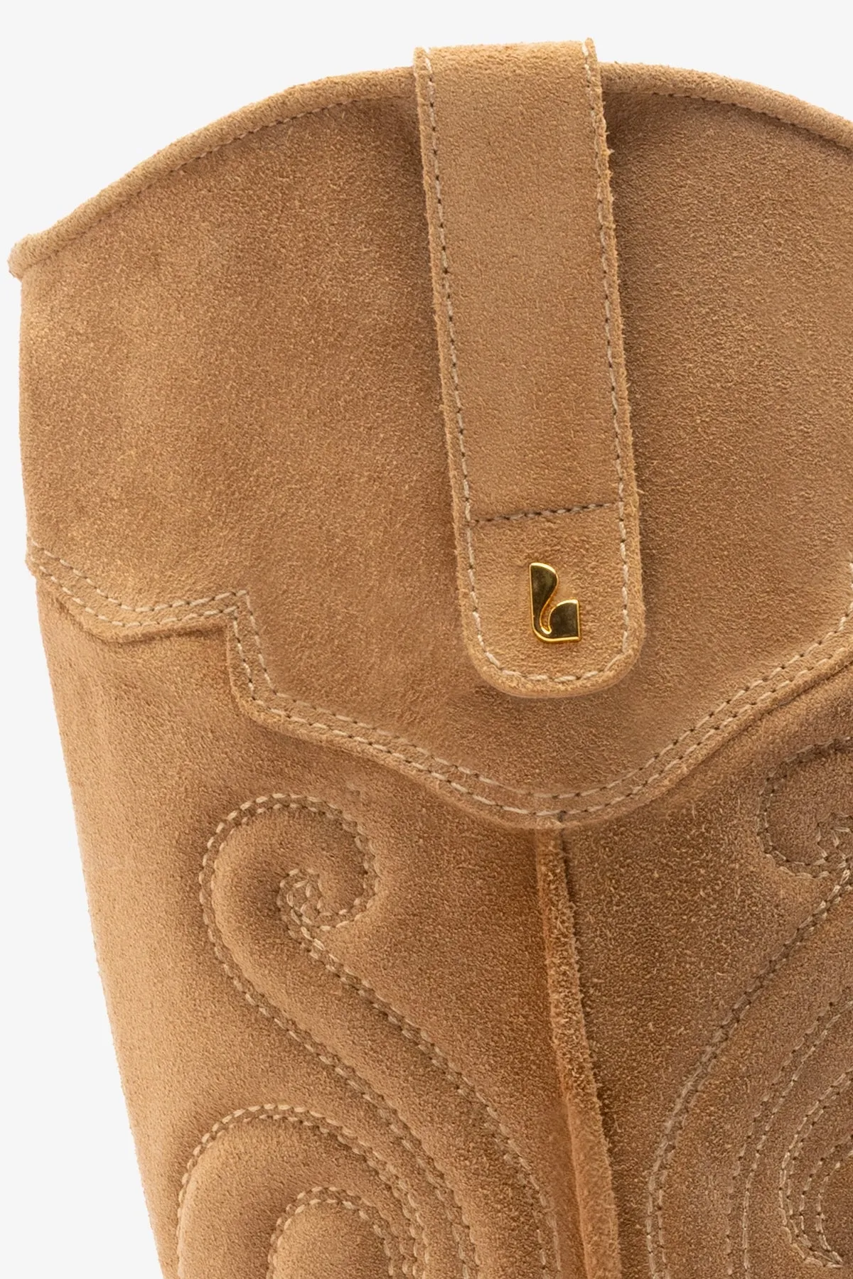 Paloma Boot In Peanut Suede