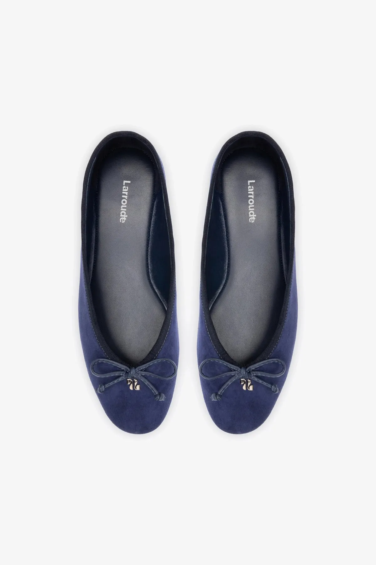 Pavlova Ballet Flat In Indigo Suede