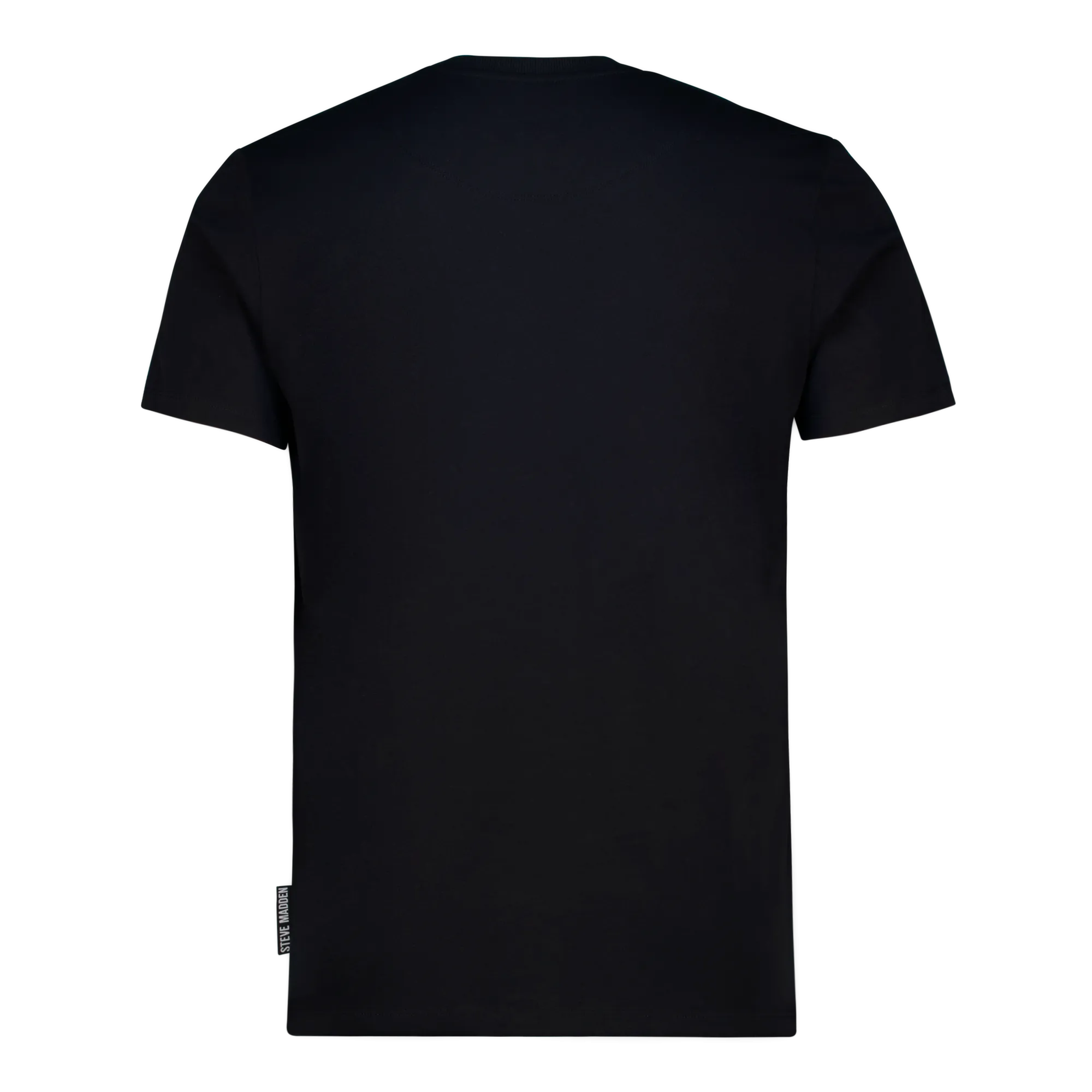 REECE BLACK CREW NECK T-SHIRT