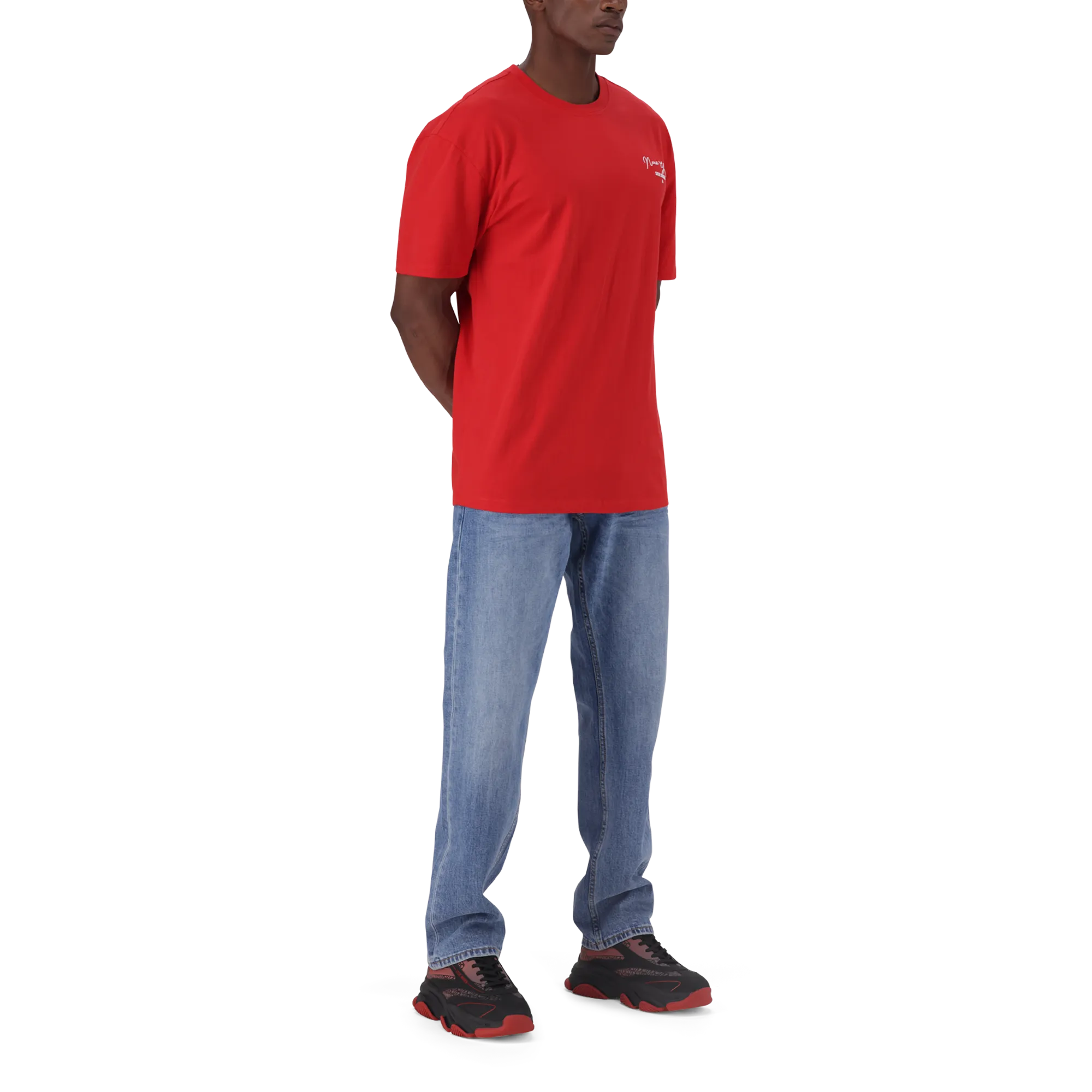 RYKER RED BOXY T-SHIRT