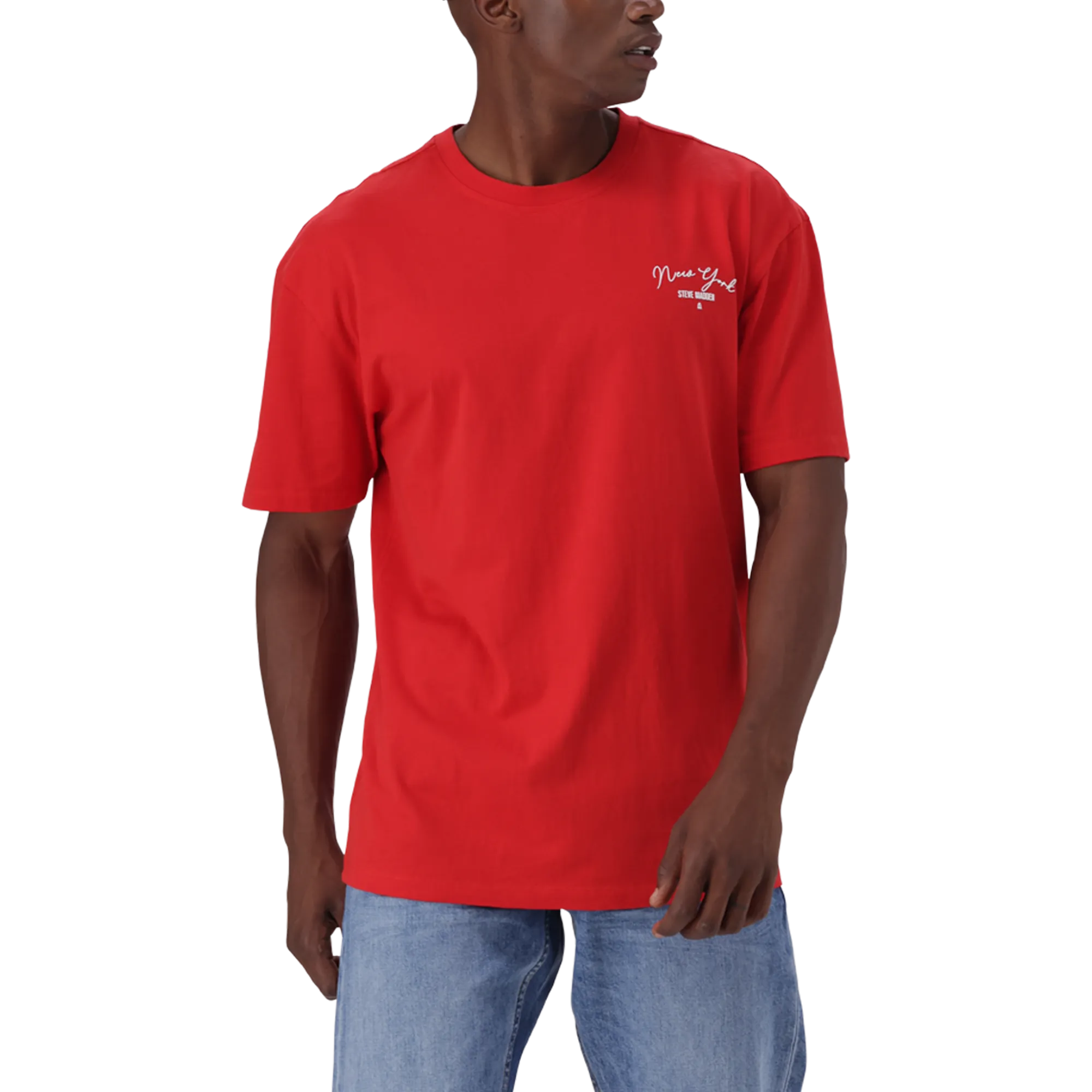 RYKER RED BOXY T-SHIRT