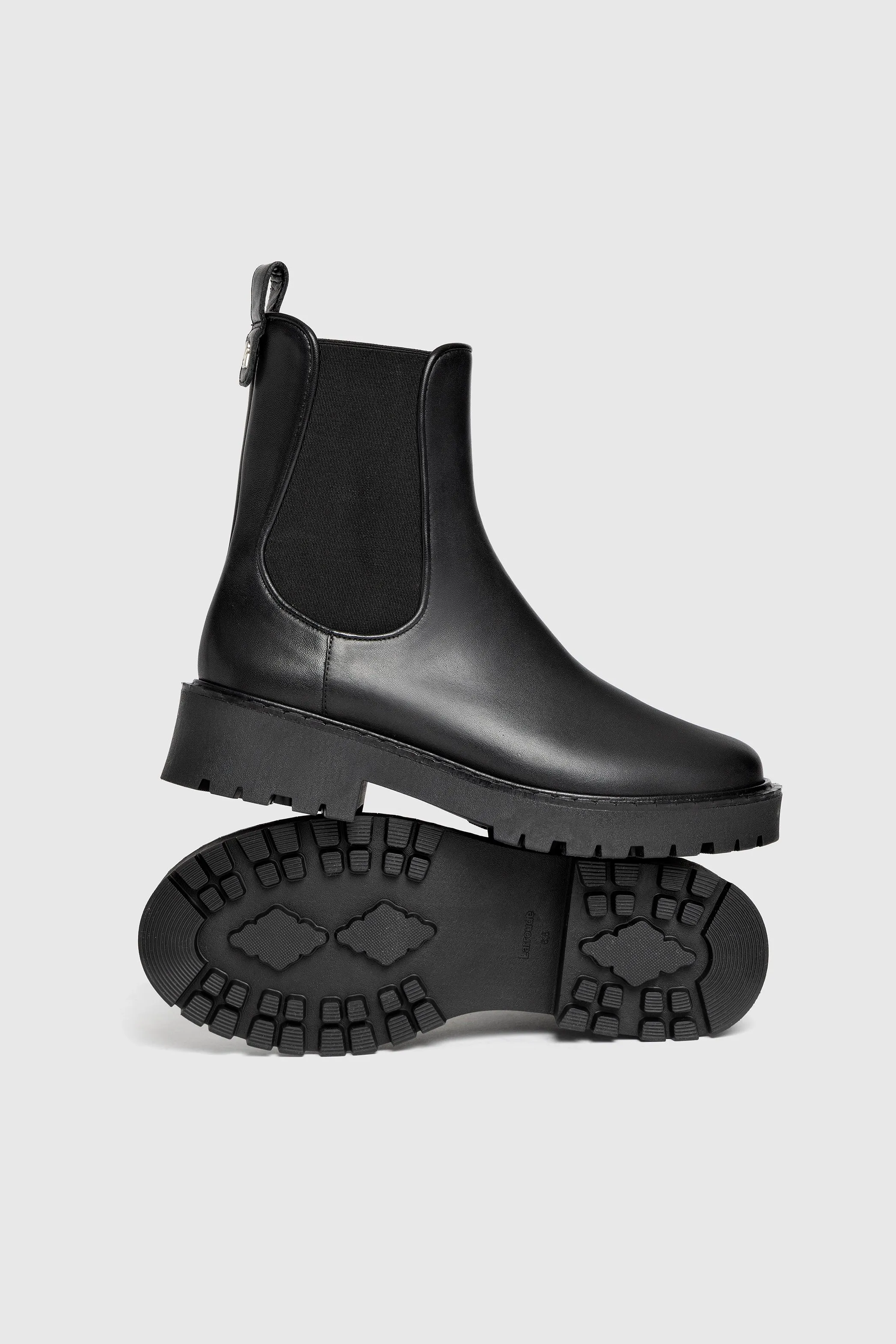 Sancha Boot In Black Leather
