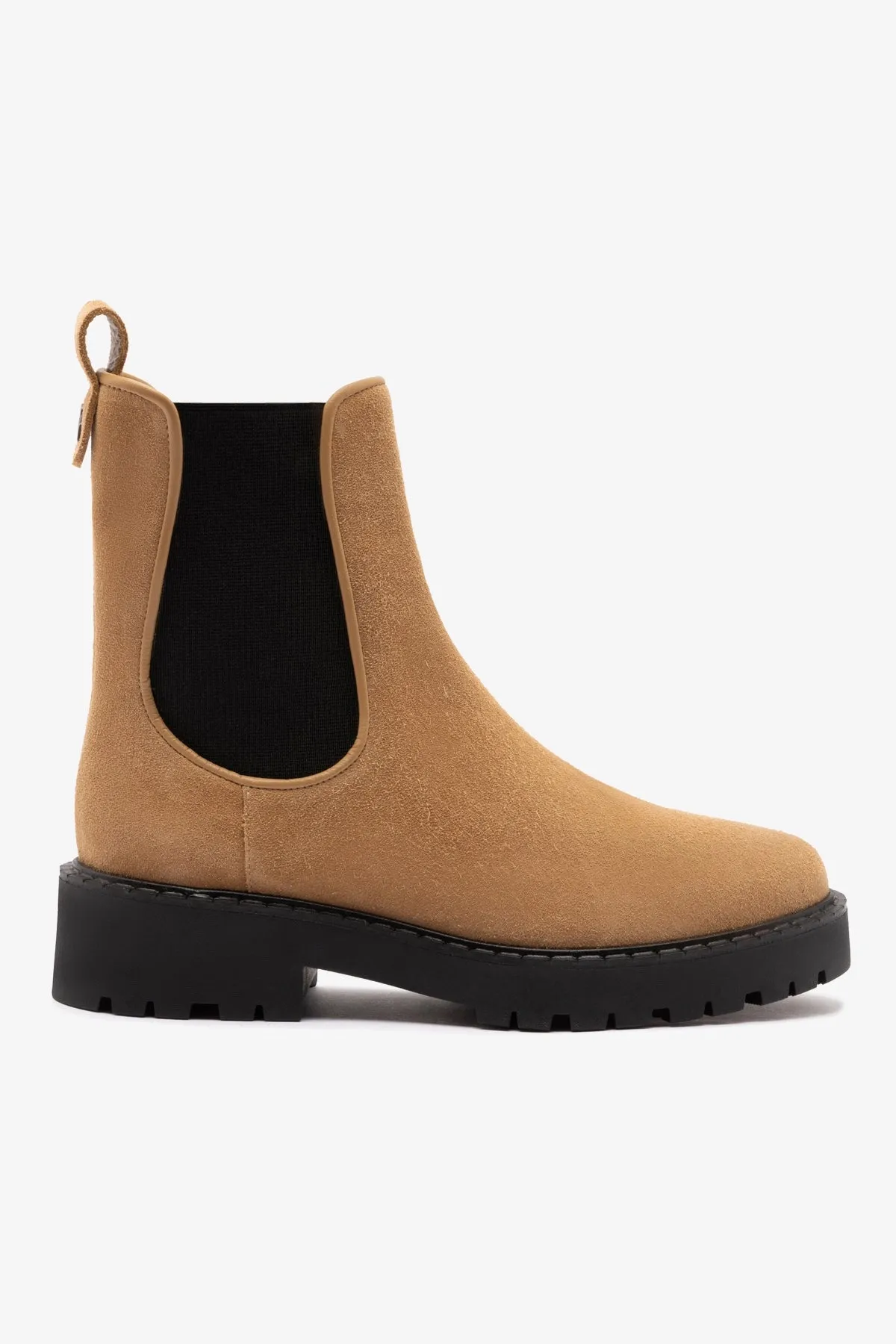 Sancha Boot In Peanut Suede