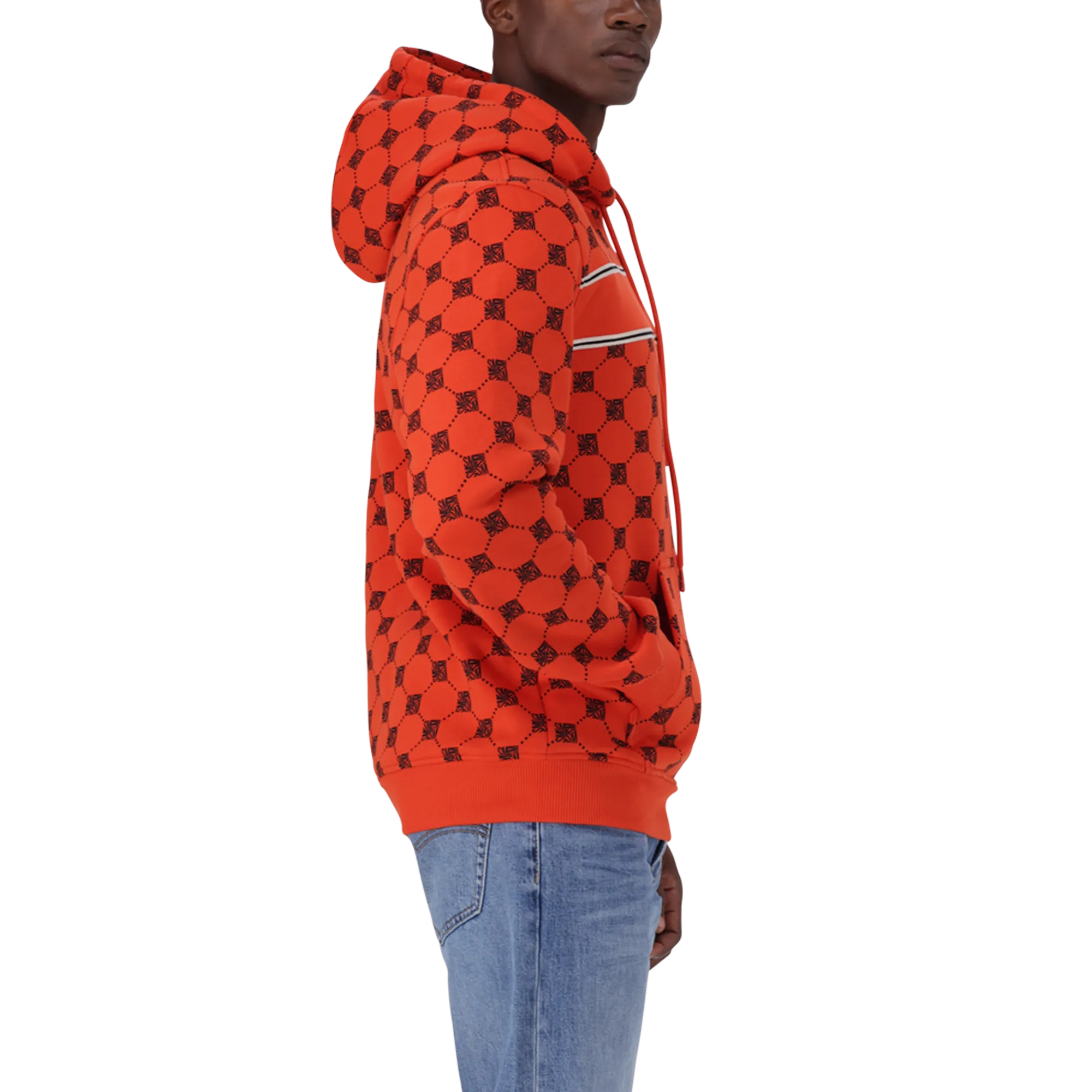 SOREN TANGERINE  FLEECE HOODY