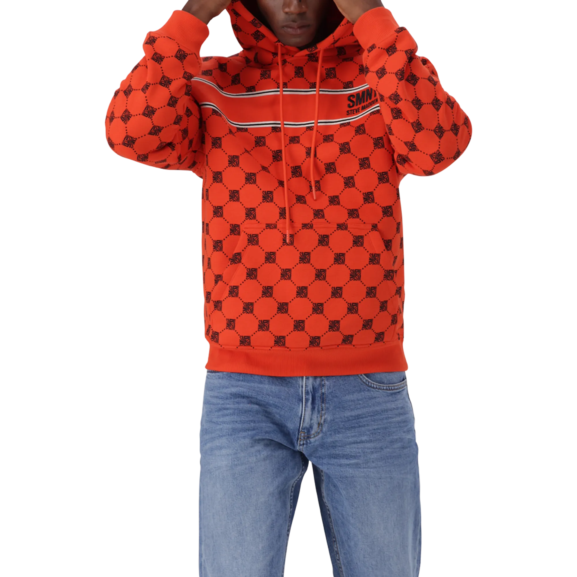 SOREN TANGERINE  FLEECE HOODY