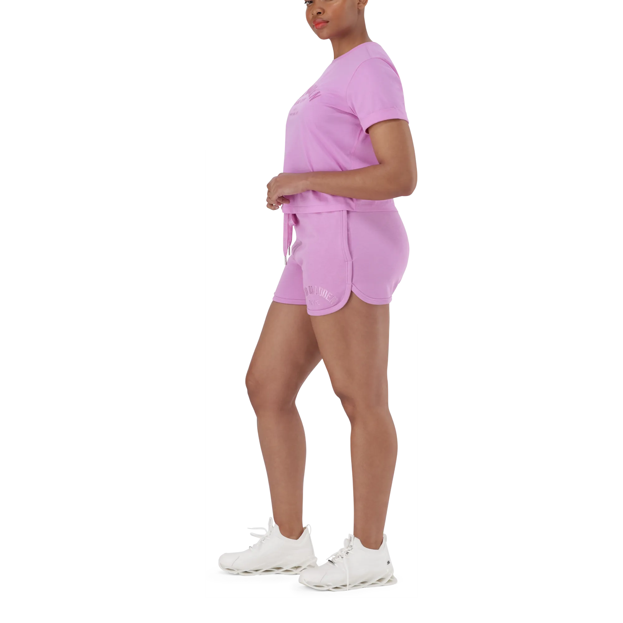 TAMSYN VIOLET RAVE JOGGER SHORTS