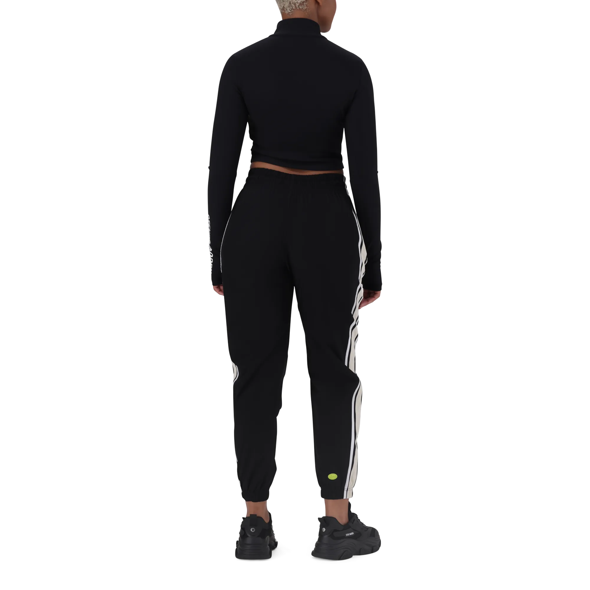 THALIA BLACK ACTIVE TOP
