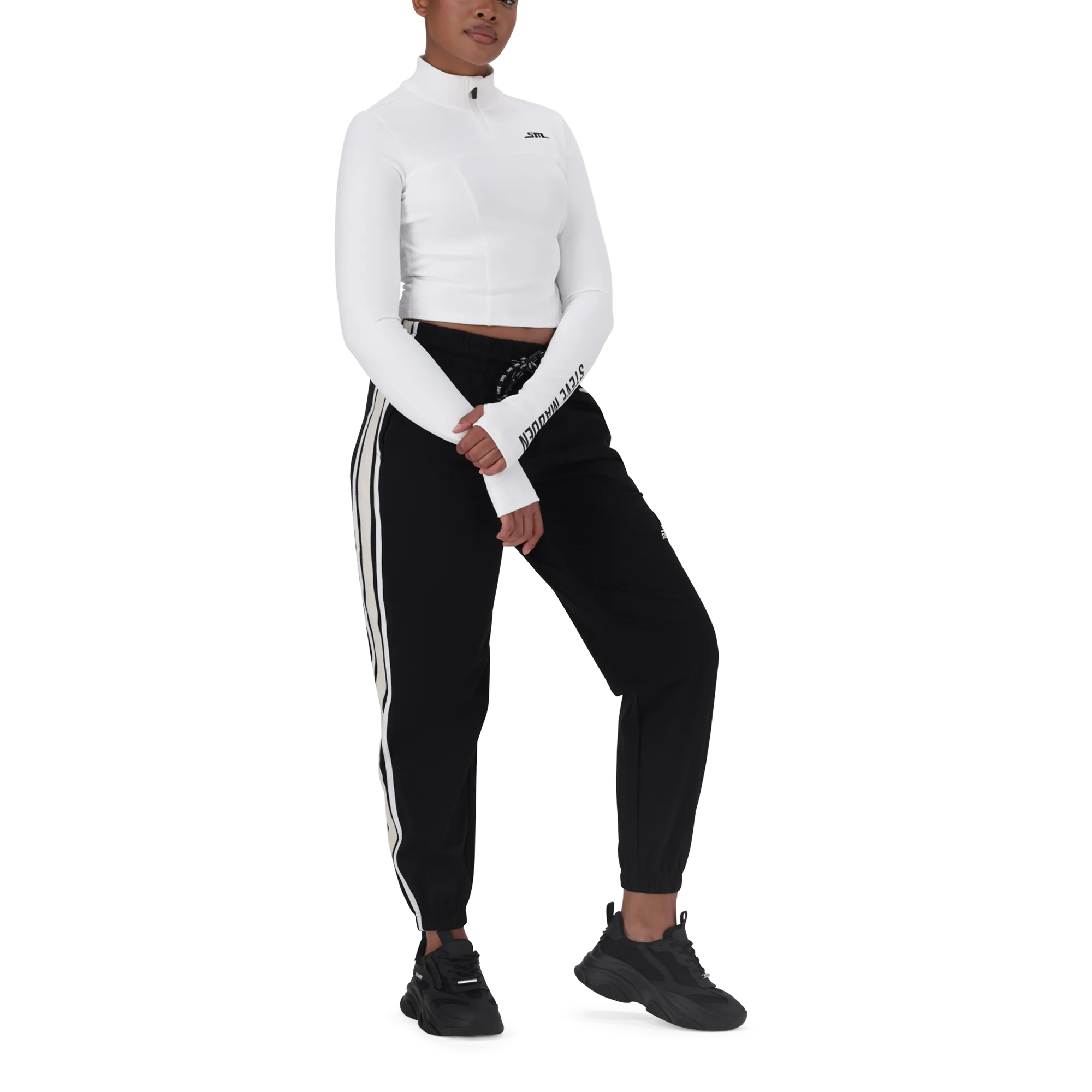 THALIA WHITE ACTIVE TOP