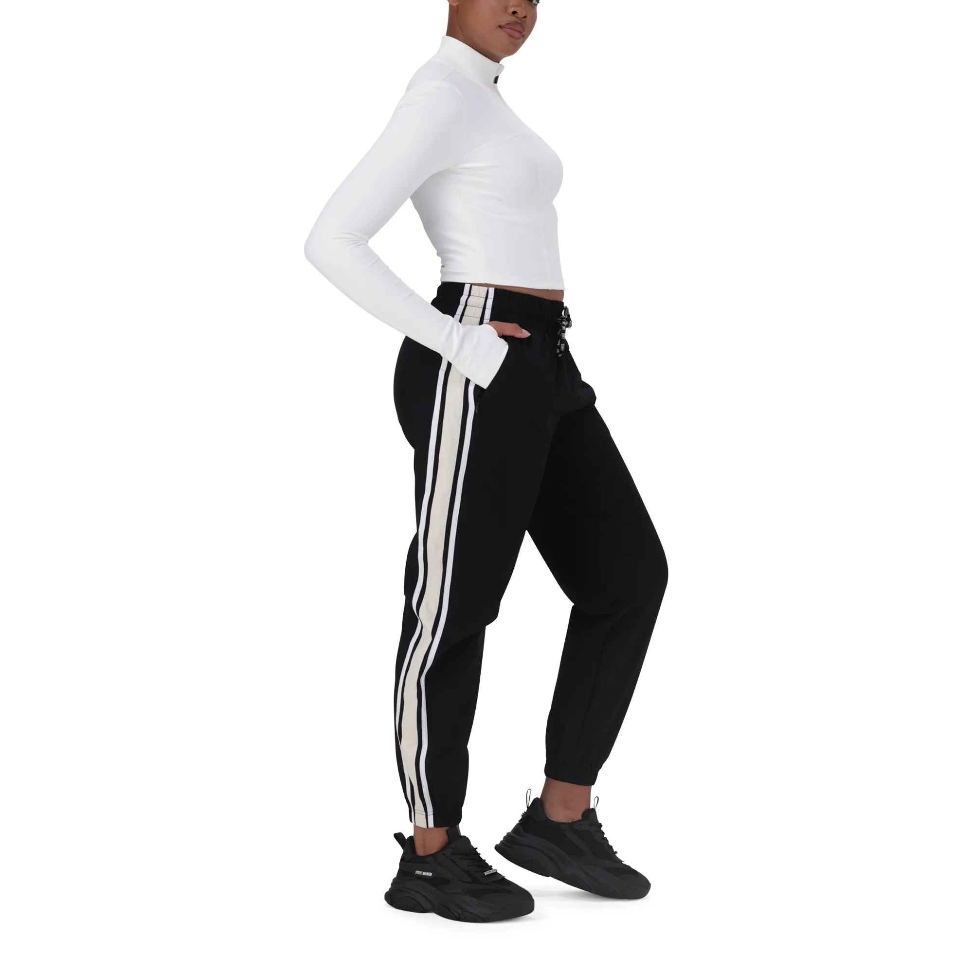 THALIA WHITE ACTIVE TOP