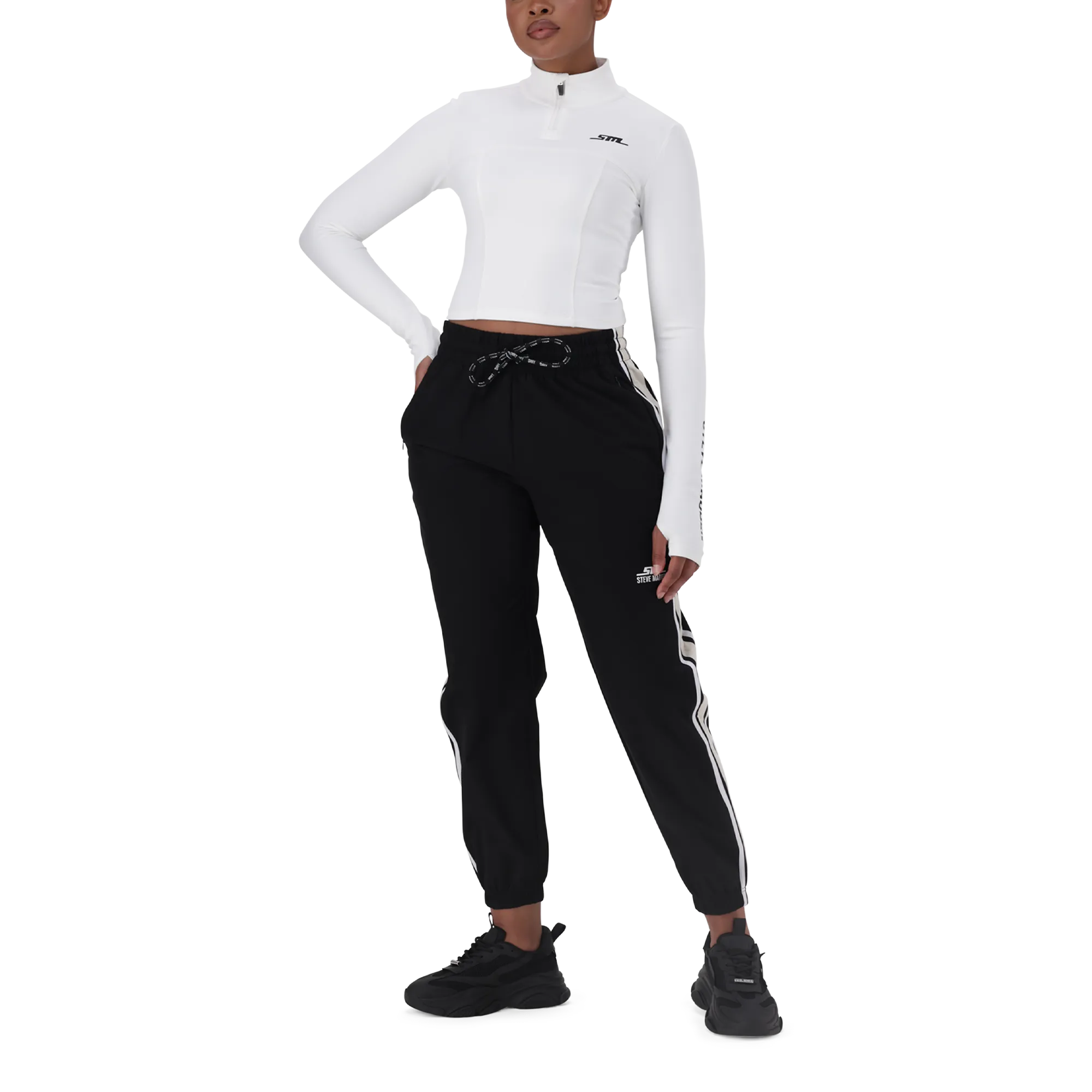 THALIA WHITE ACTIVE TOP