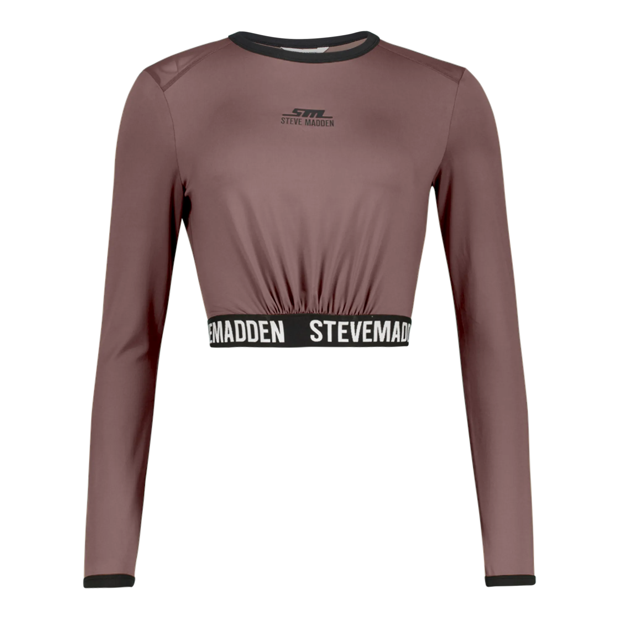 TIANA DARK TAUPE ACTIVE TOP